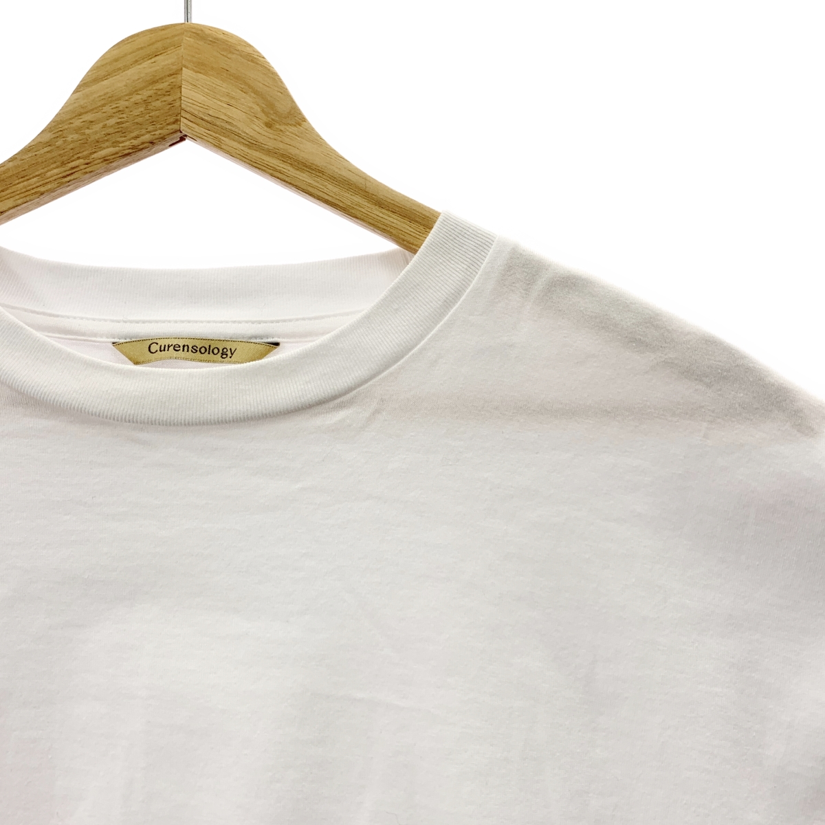 Curensology / カレンソロジー コットン ロールアップ カットソー