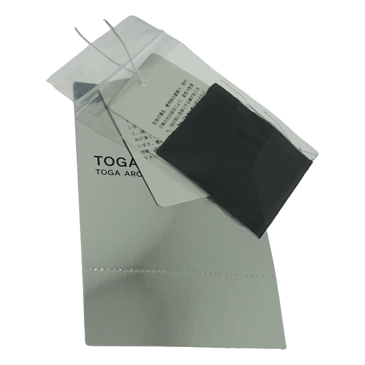 TOGA PULLA / トーガプルラ ACETATE SATIN DRESS / ドローストリング ギャザー ワンピース