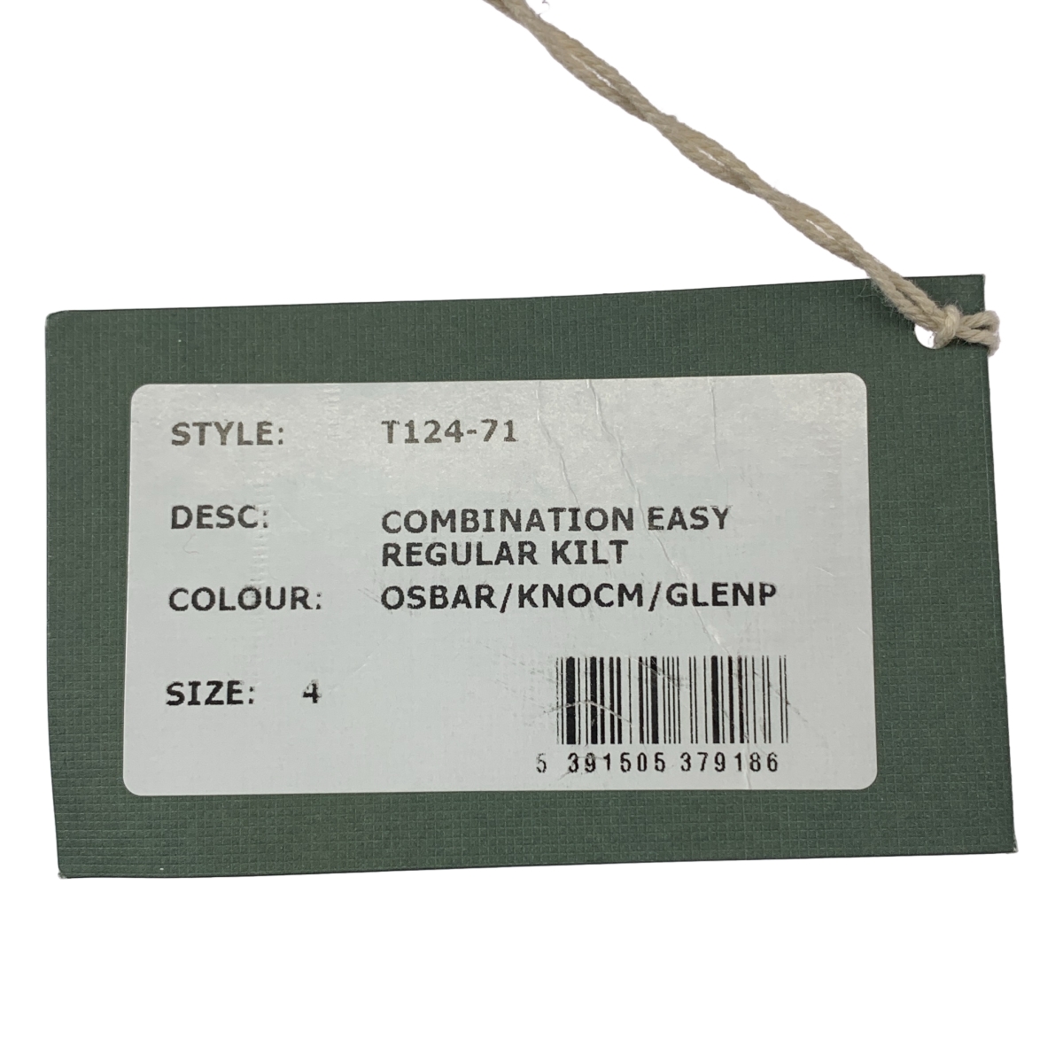 O'NEIL OF DUBLIN / オニールオブダブリン レザー切替 チェック キルト ラップスカート