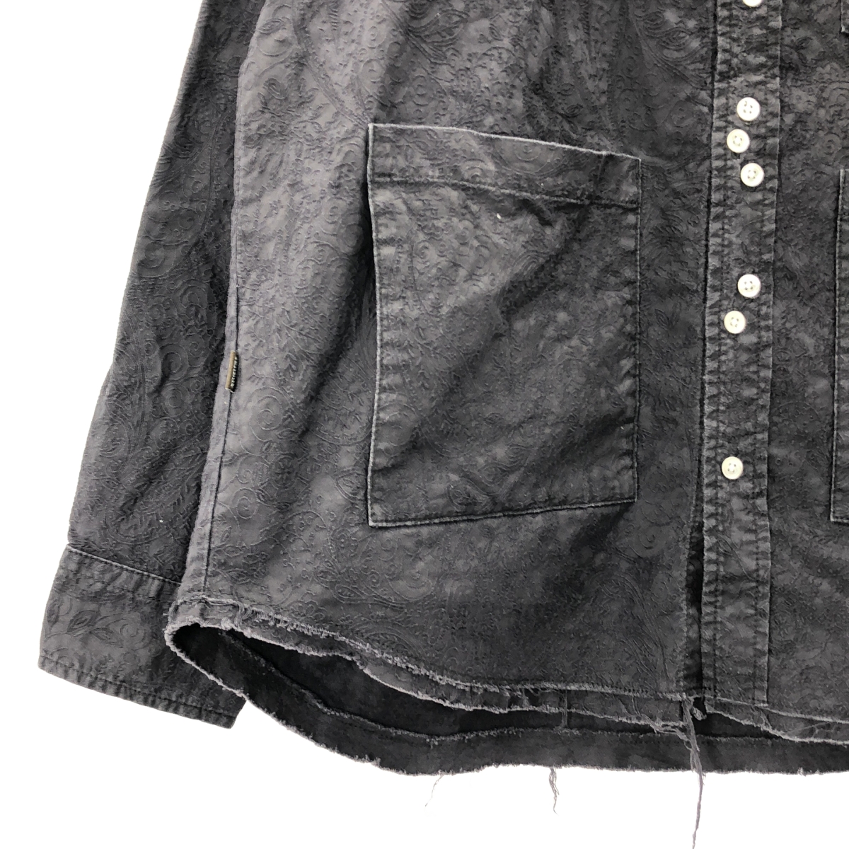 10匣 (TEN BOX) / テンボックス エンブロイダリー カバーオール シャツ ジャケット