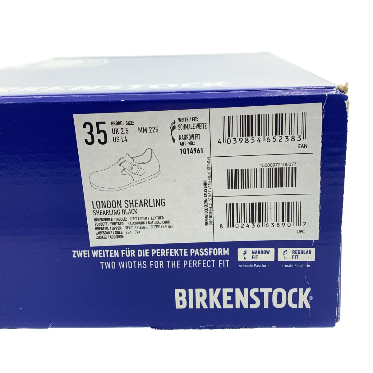 BIRKENSTOCK / ビルケンシュトック LONDON SHEARLING ロンドン シアリング ナロー ファー サンダル