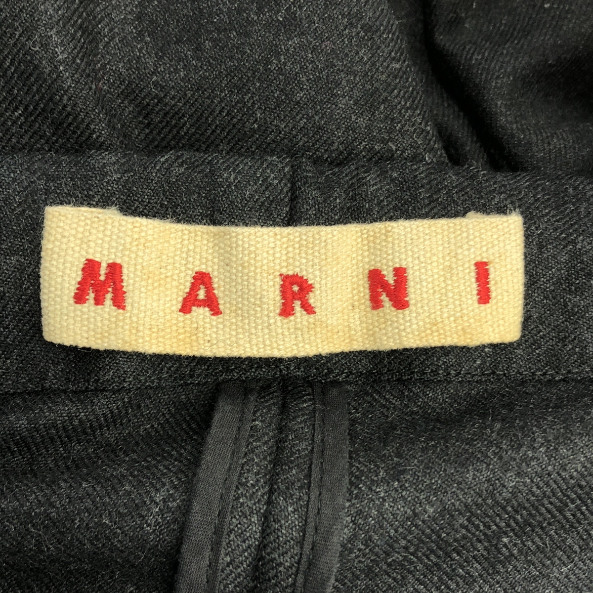 MARNI / マルニ ウール ドローストリング イージーパンツ
