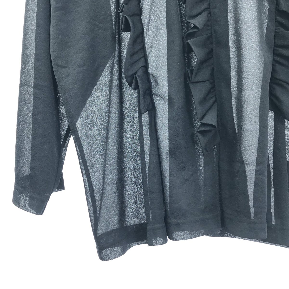 COMME des GARCONS COMME des GARCONS / コムコム シアー フリル カットソー