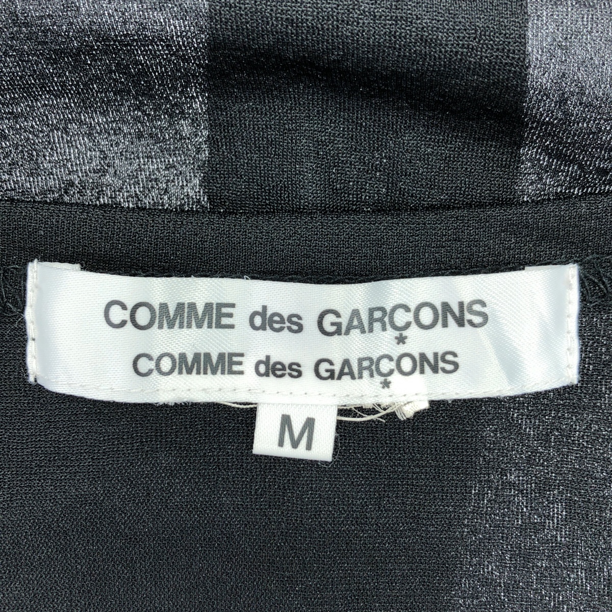 COMME des GARCONS COMME des GARCONS / コムコム シアー フリル カットソー