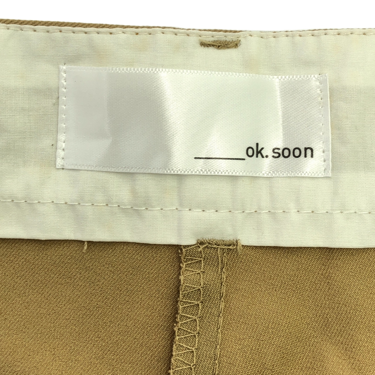 ok.soon / オクスン タック ワイド パンツ