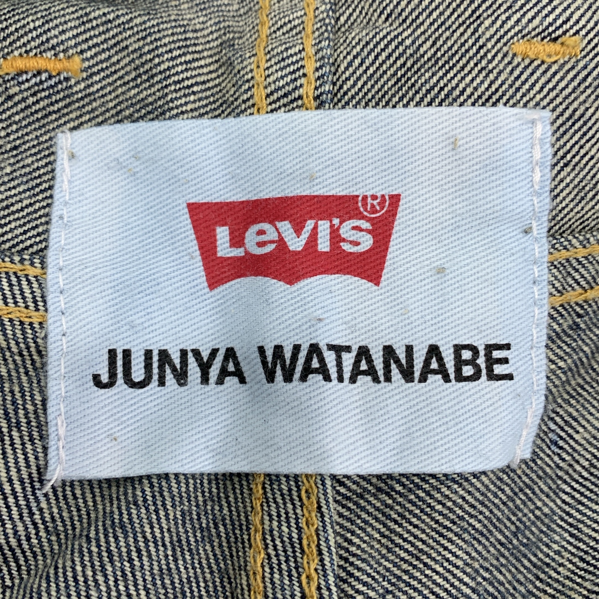 JUNYA WATANABE / ジュンヤワタナベ × Levi’s 転写 ダメージ加工 デニム パンツ