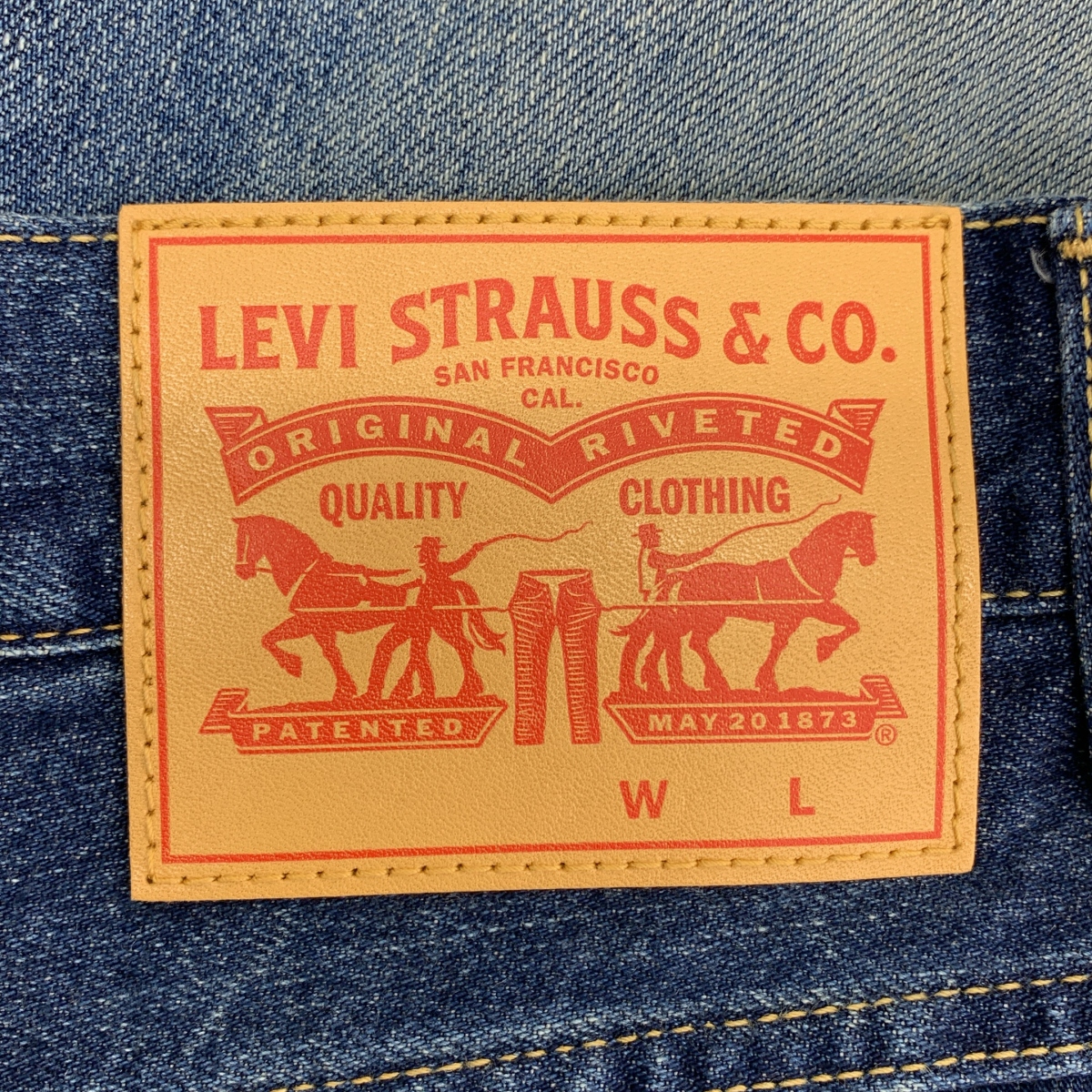 JUNYA WATANABE / ジュンヤワタナベ × Levi’s 転写 ダメージ加工 デニム パンツ