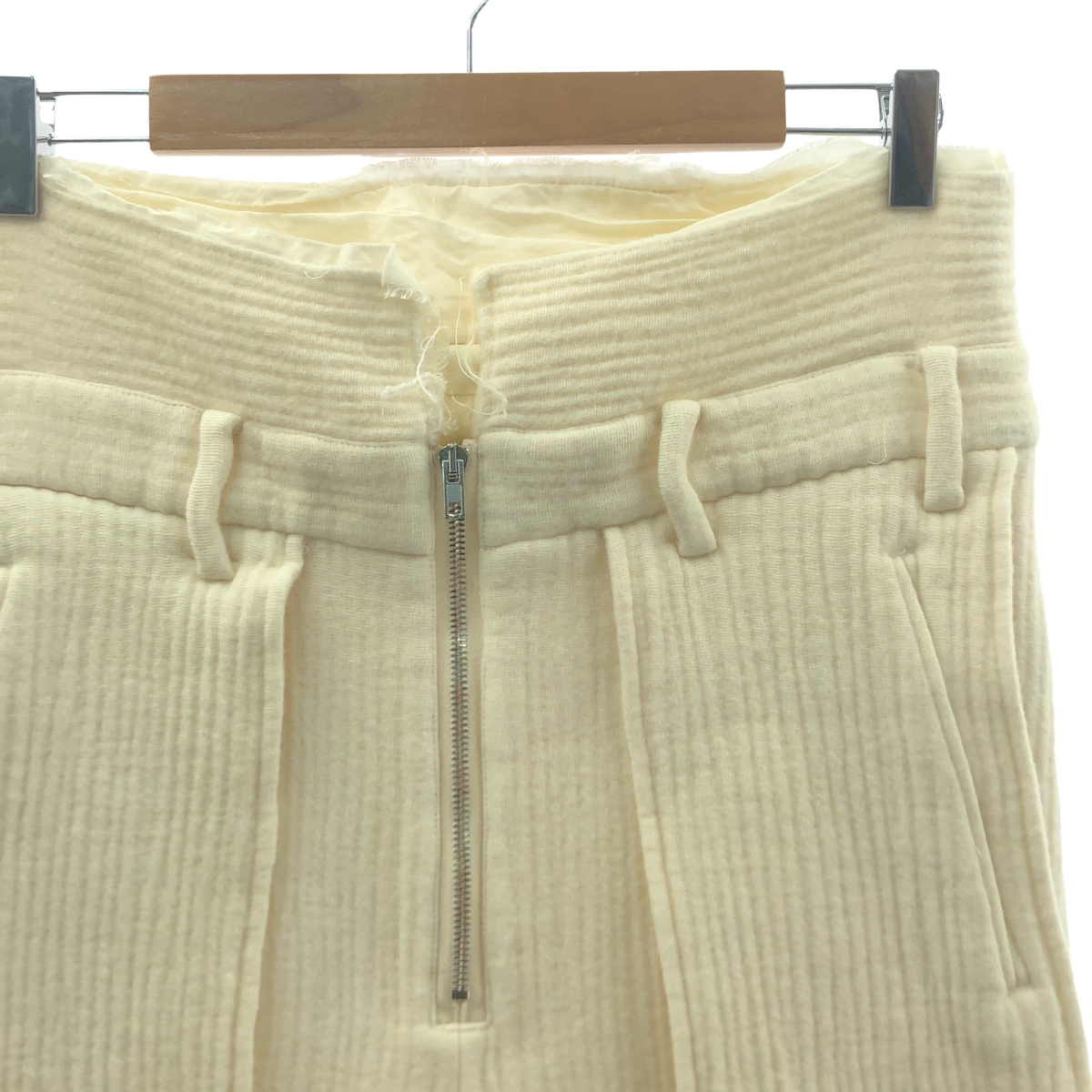 Midorikawa / ミドリカワ GAUZE TROUSERS ウール混 ガーゼトラウザー ニットパンツ