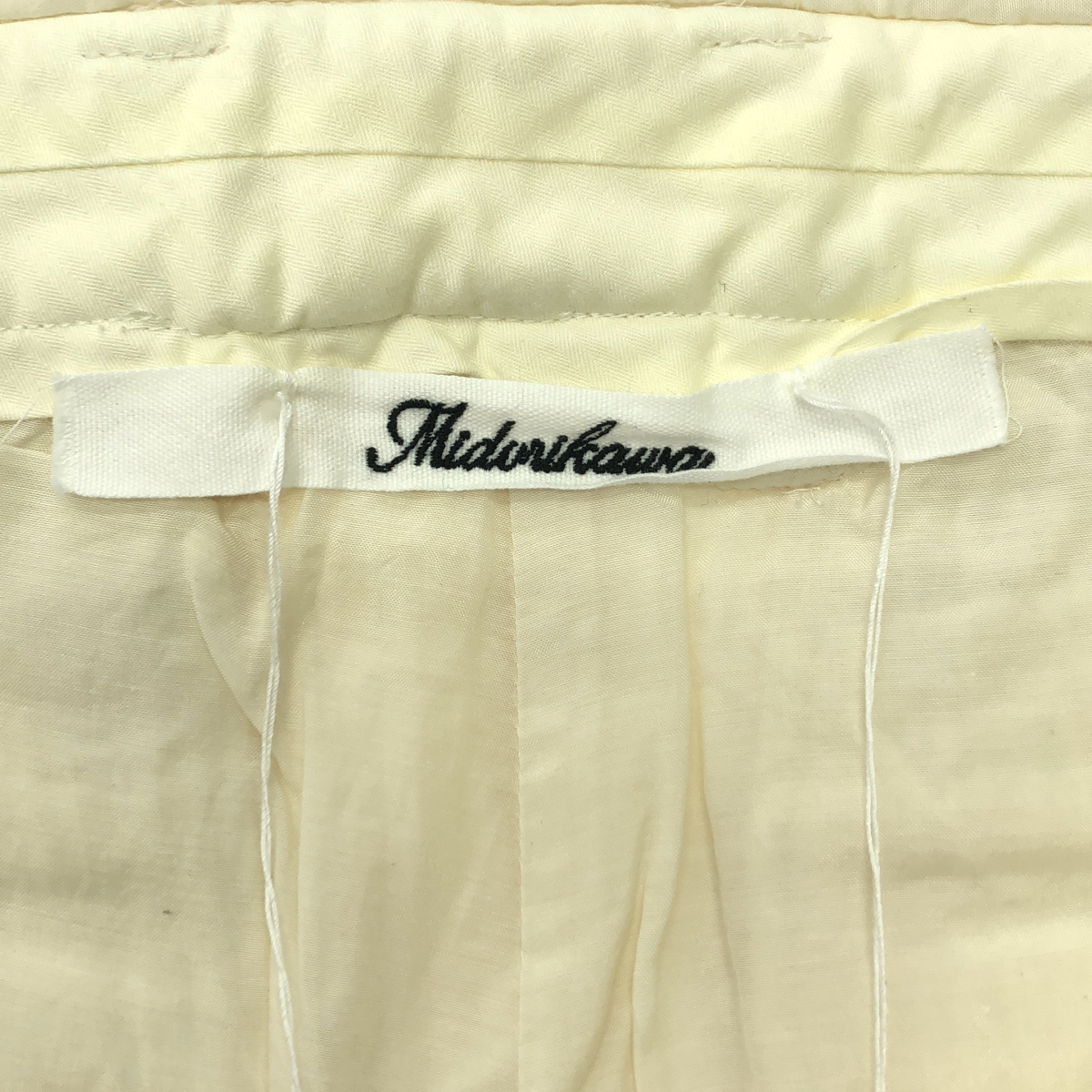 Midorikawa / ミドリカワ GAUZE TROUSERS ウール混 ガーゼトラウザー ニットパンツ