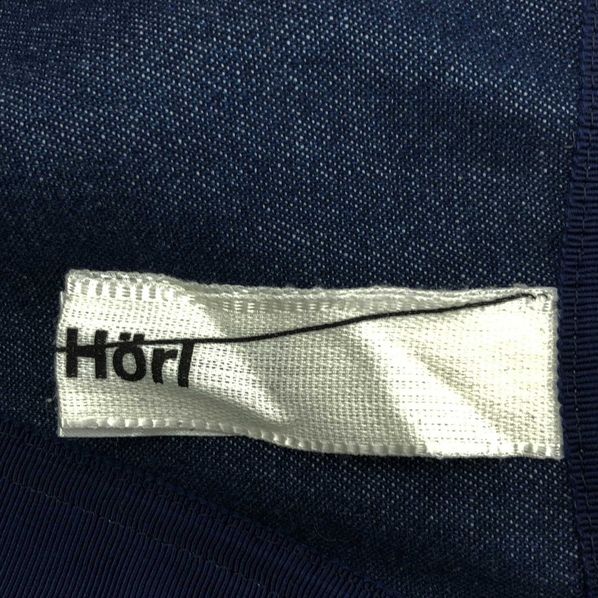 EDWINA HORL / エドウィナホール デニム 切替 ロング スカート