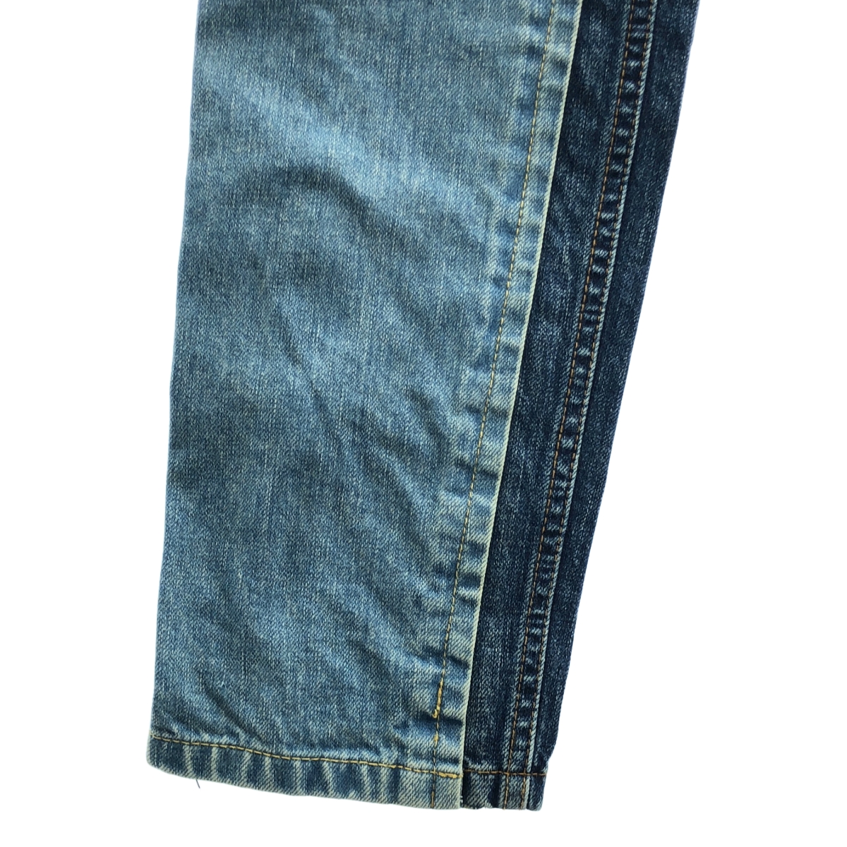 sacai / サカイ ベルテッド ダブルニー デニムパンツ