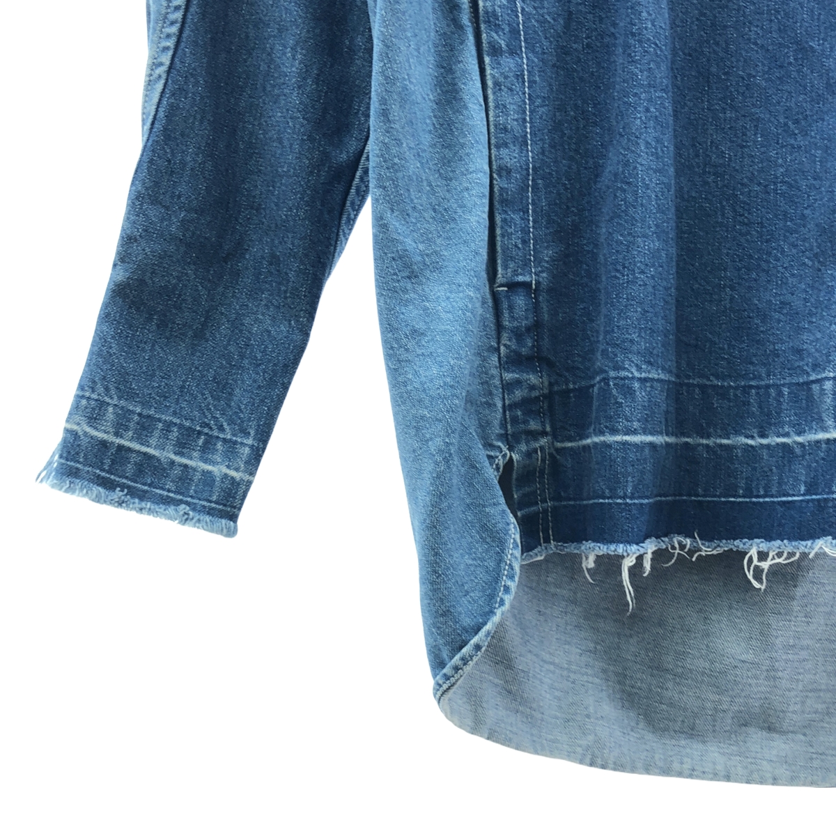 sacai / サカイ Denim Pullover 再構築 デニム プルオーバーシャツ