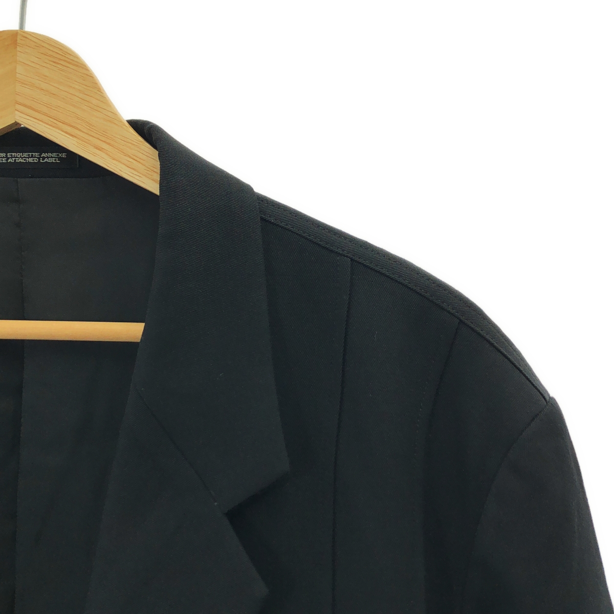 YOHJI YAMAMOTO POUR HOMME / ヨウジヤマモトプールオム ウールギャバ 3Bテーラードジャケット