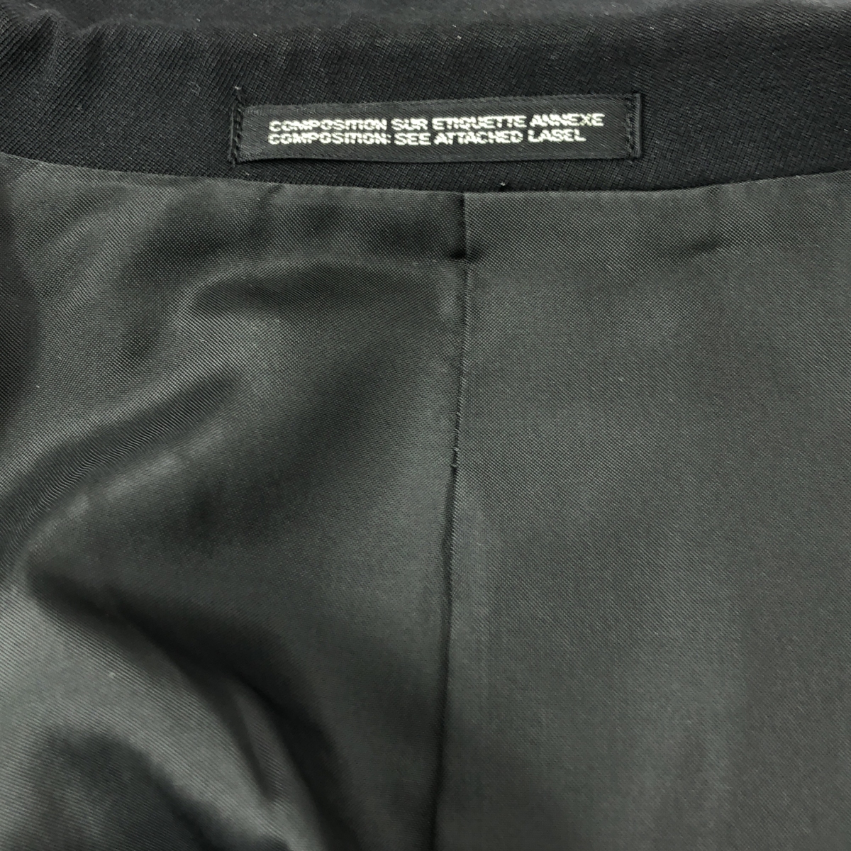 YOHJI YAMAMOTO POUR HOMME / ヨウジヤマモトプールオム ウールギャバ 3Bテーラードジャケット