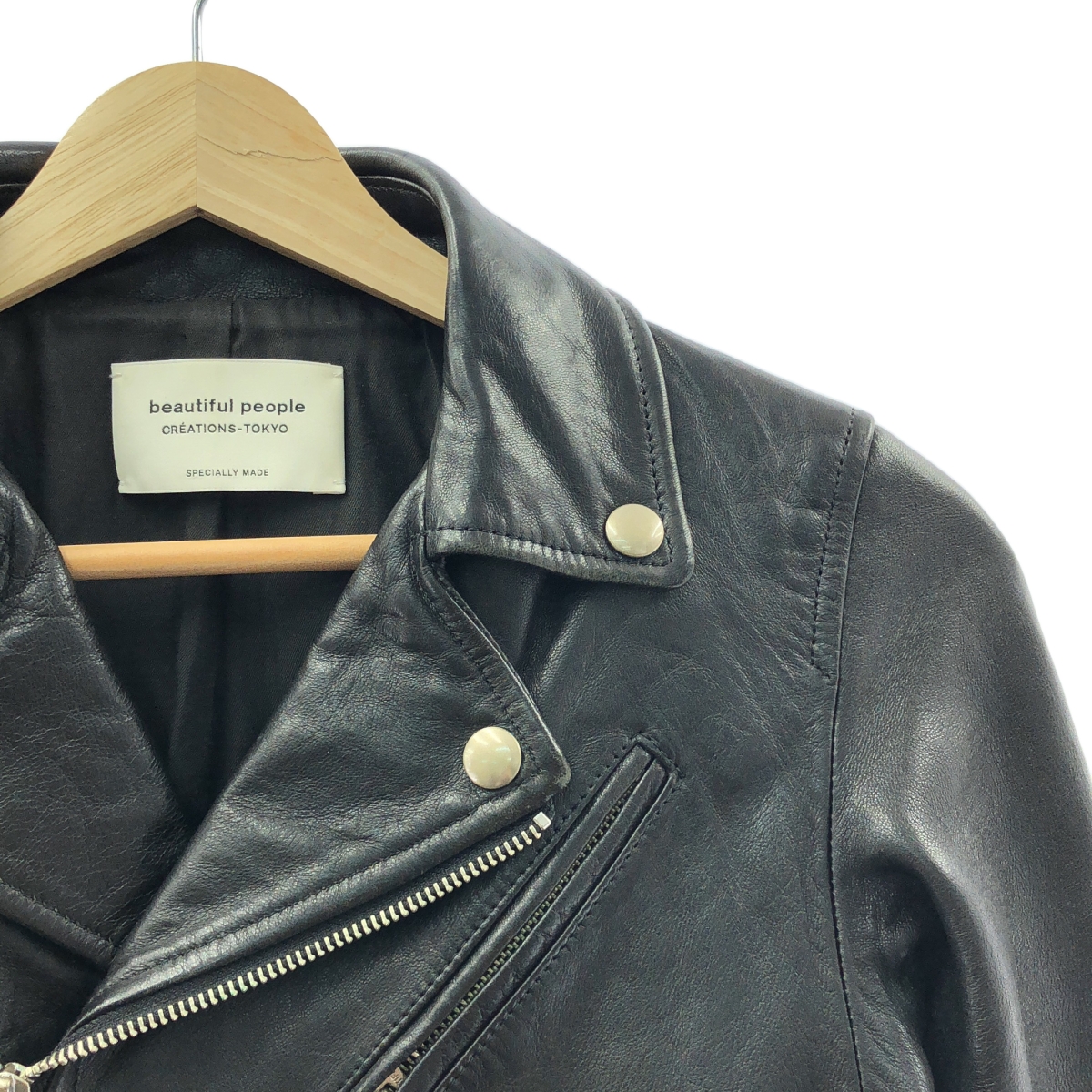beautiful people / ビューティフルピープル vintage leather riders jacket ビンテージ レザー ライダース ジャケット