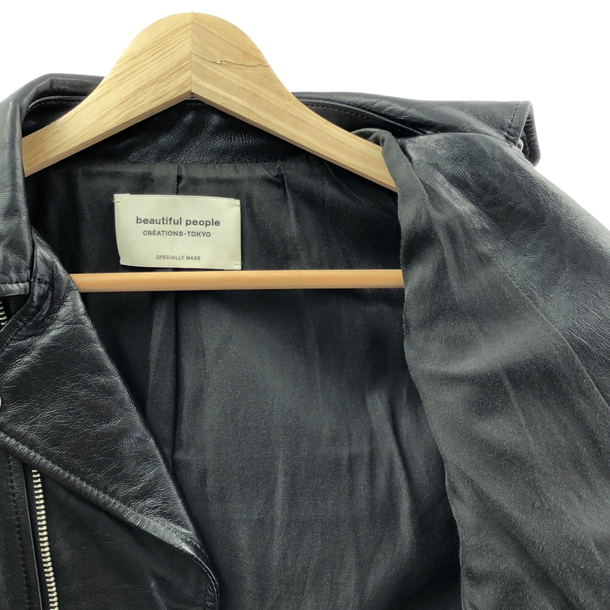 beautiful people / ビューティフルピープル vintage leather riders jacket ビンテージ レザー ライダース ジャケット