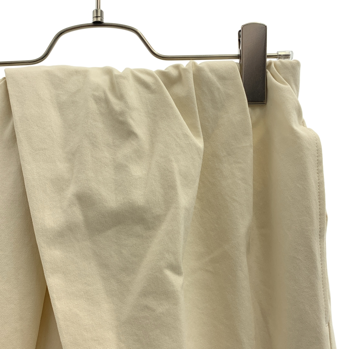 GALERIE VIE / ギャルリーヴィー ドローストリング ノンマーセライズドコットン アシンメトリーパンツ