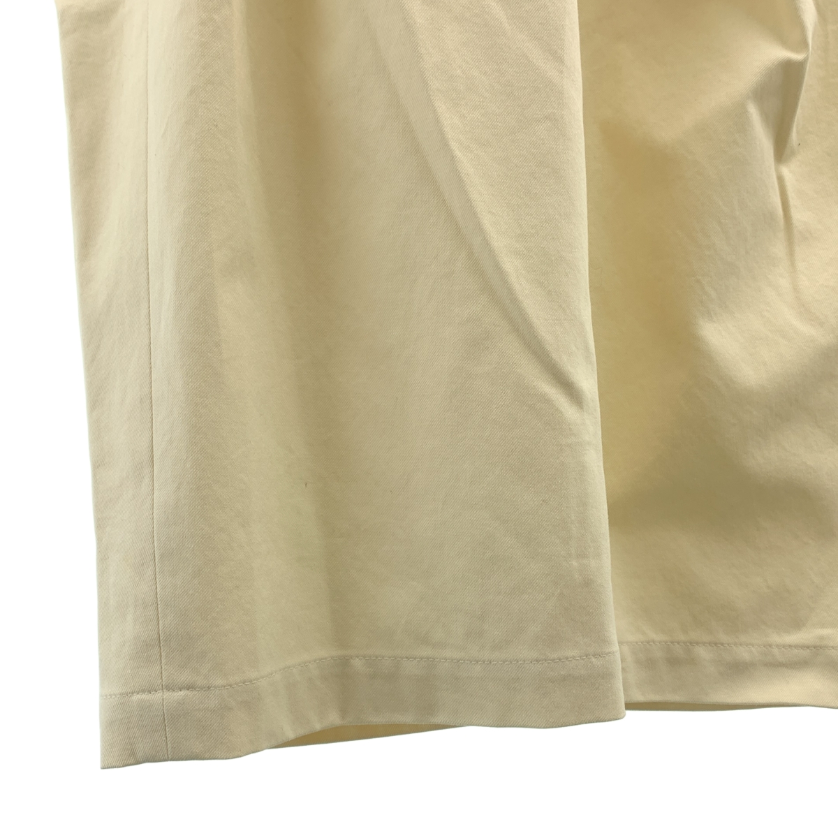 GALERIE VIE / ギャルリーヴィー ドローストリング ノンマーセライズドコットン アシンメトリーパンツ