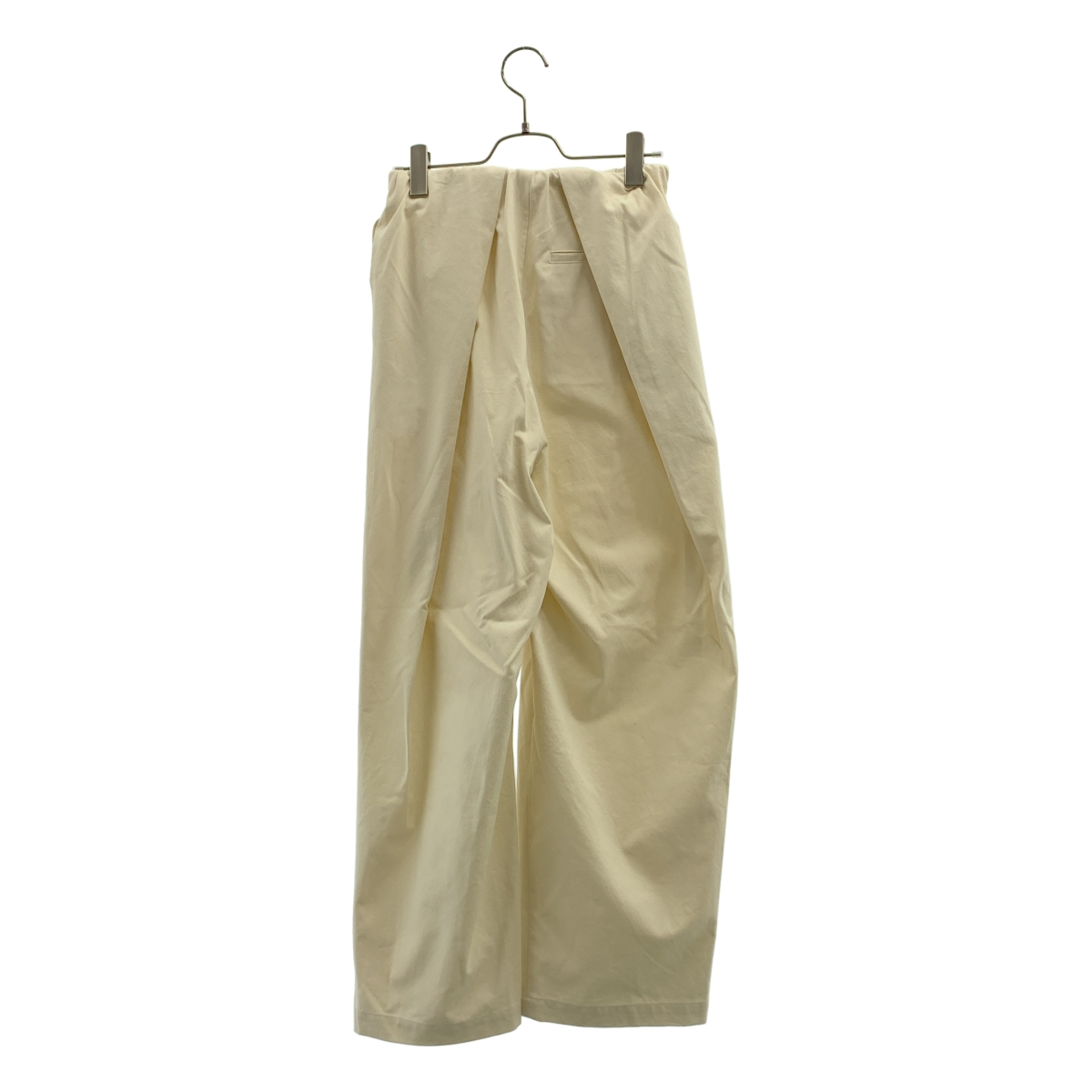 GALERIE VIE / ギャルリーヴィー ドローストリング ノンマーセライズドコットン アシンメトリーパンツ