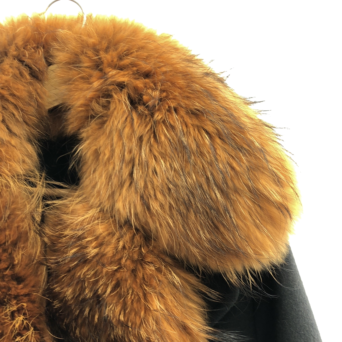 beautiful people / ビューティフルピープル ファー付き ウール Pコート