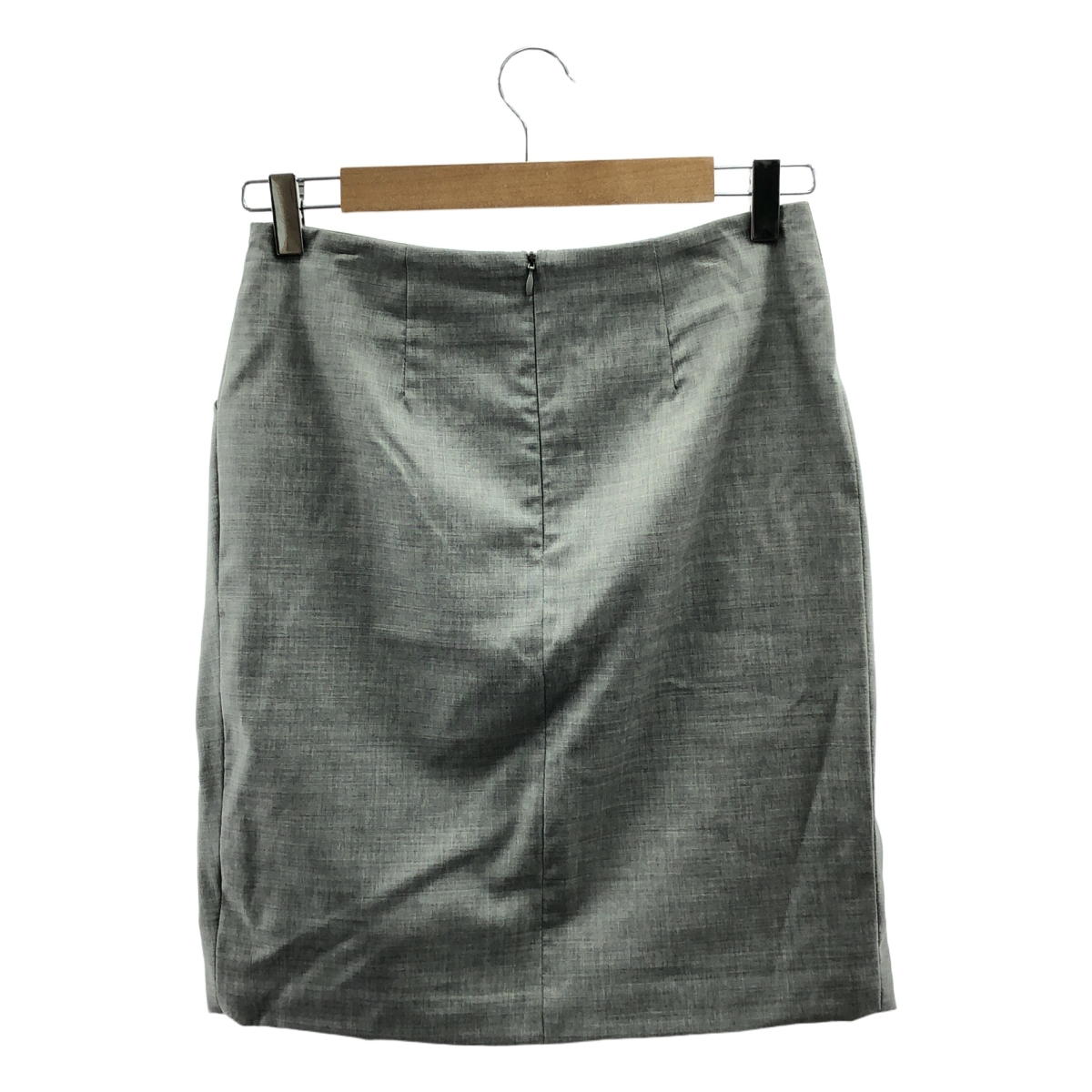 BRUNELLO CUCINELLI / ブルネロクチネリ バックジップ スカート / 総裏地