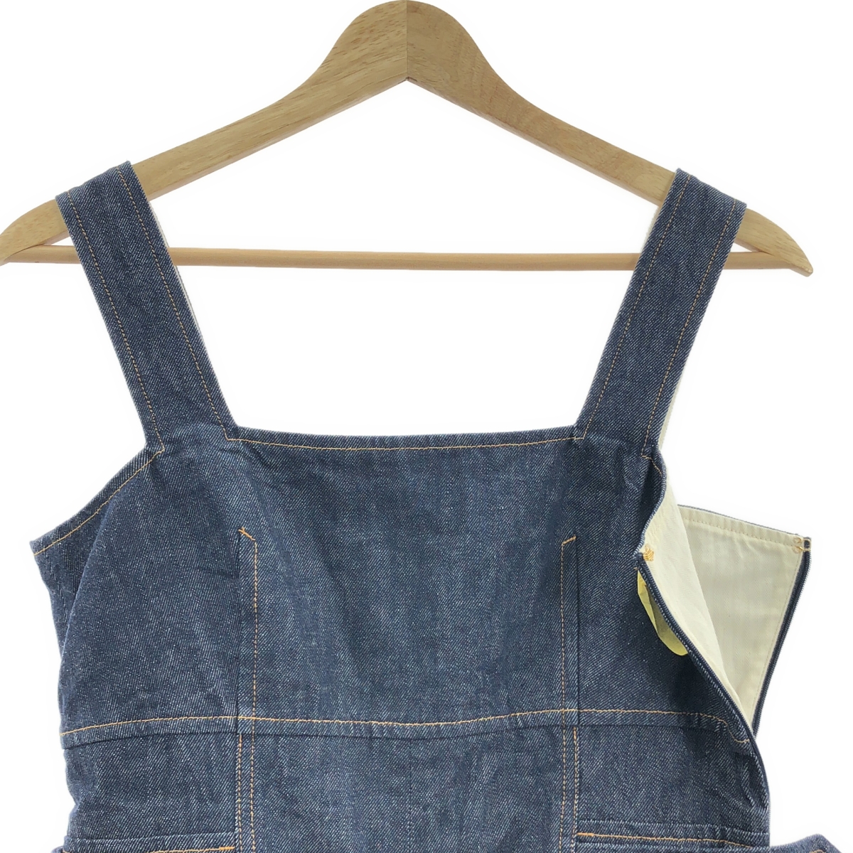 MADISON BLUE / マディソンブルー コットン ワイド オーバーオール パンツ