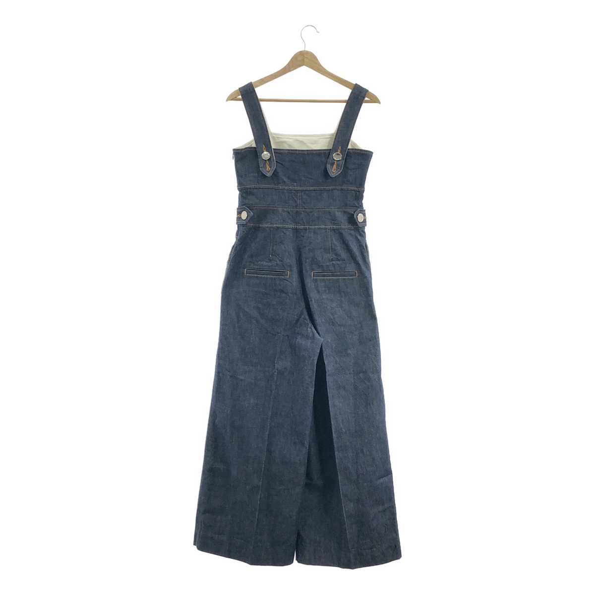 MADISON BLUE / マディソンブルー コットン ワイド オーバーオール パンツ