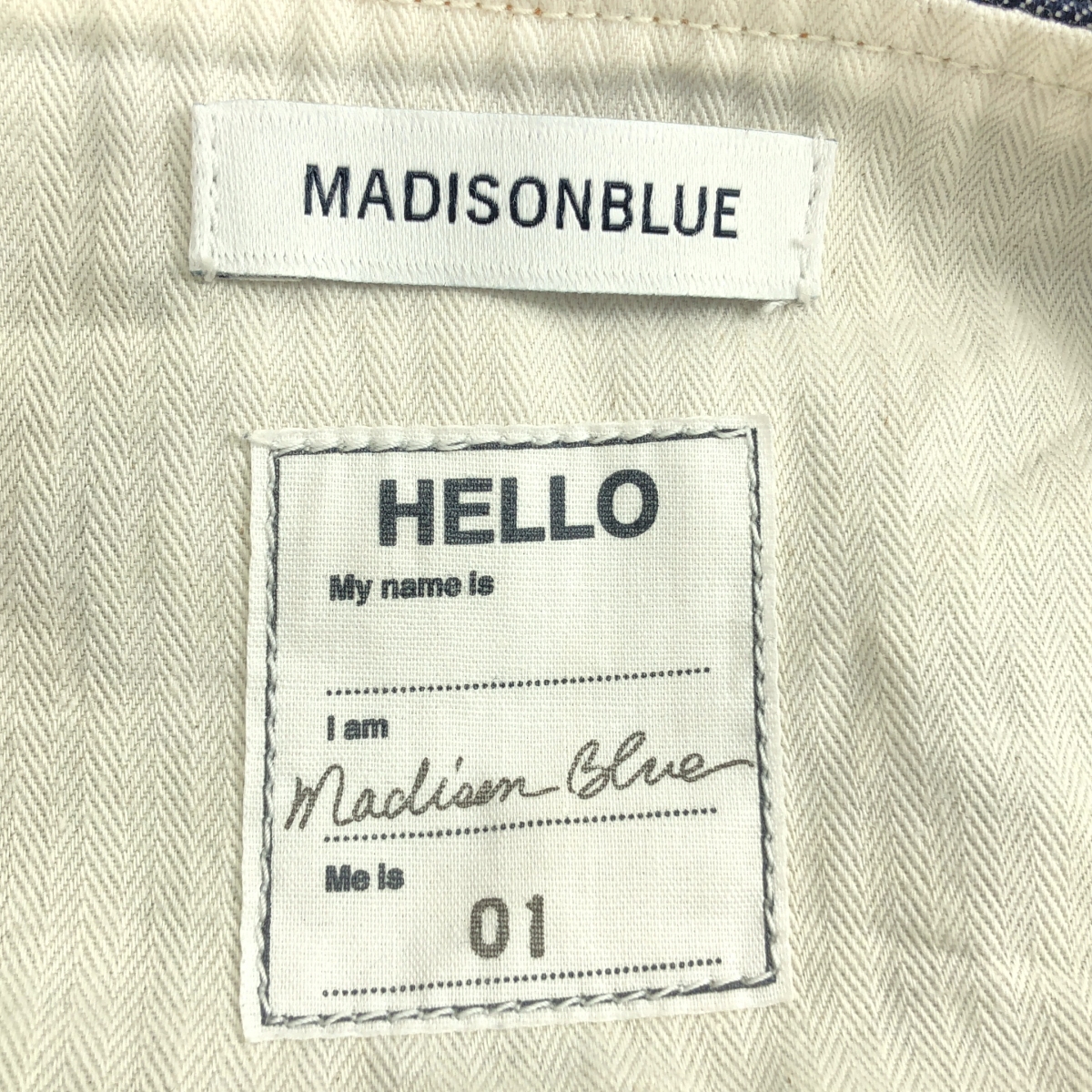 MADISON BLUE / マディソンブルー コットン ワイド オーバーオール パンツ