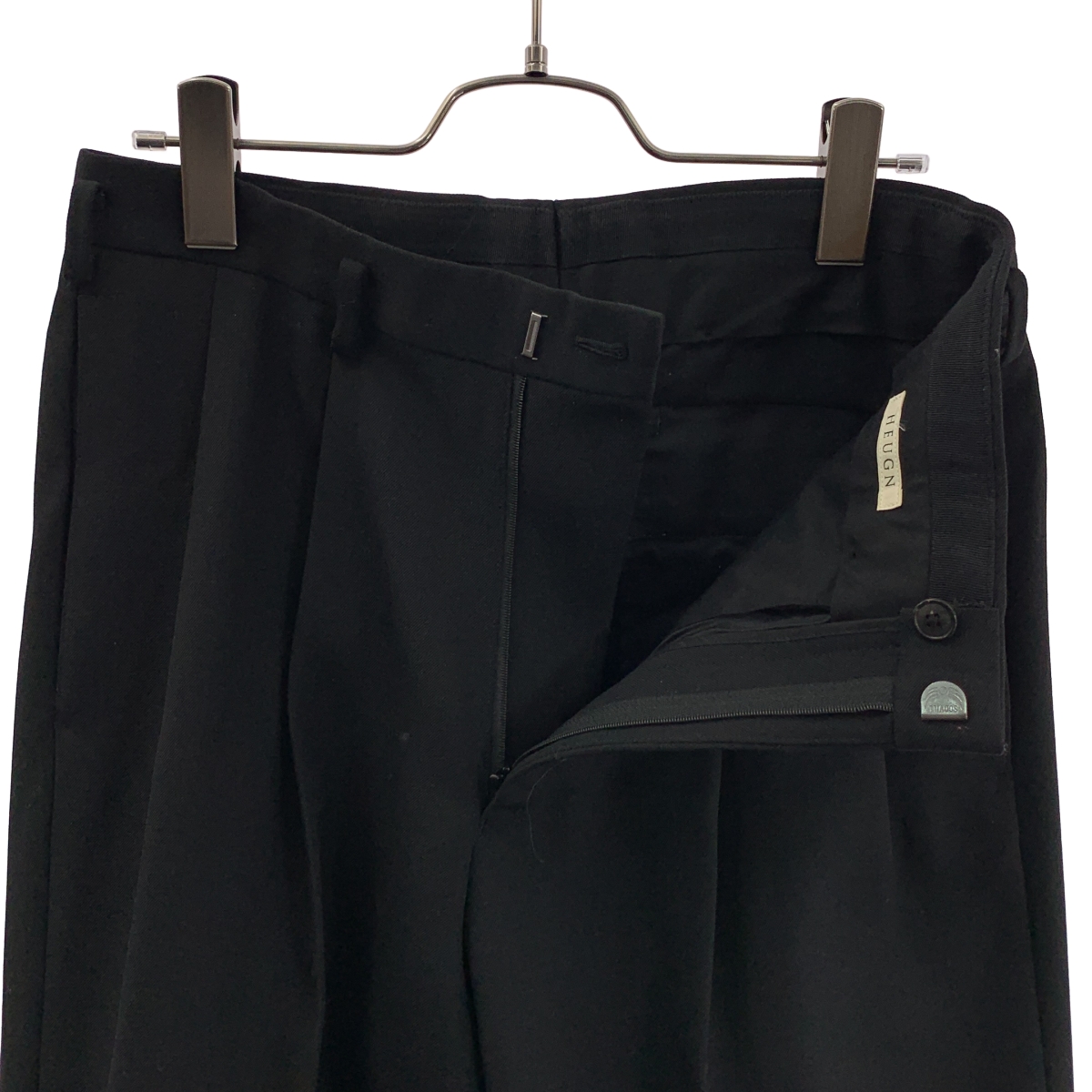 HEUGN / ユーゲン Geoge GABA 2タック スラックス パンツ