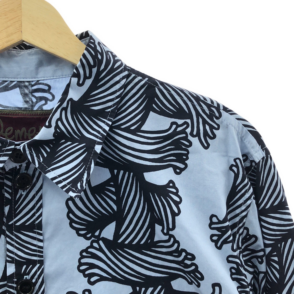 Nemeth / ネメス Broad Print コットン プリントシャツ