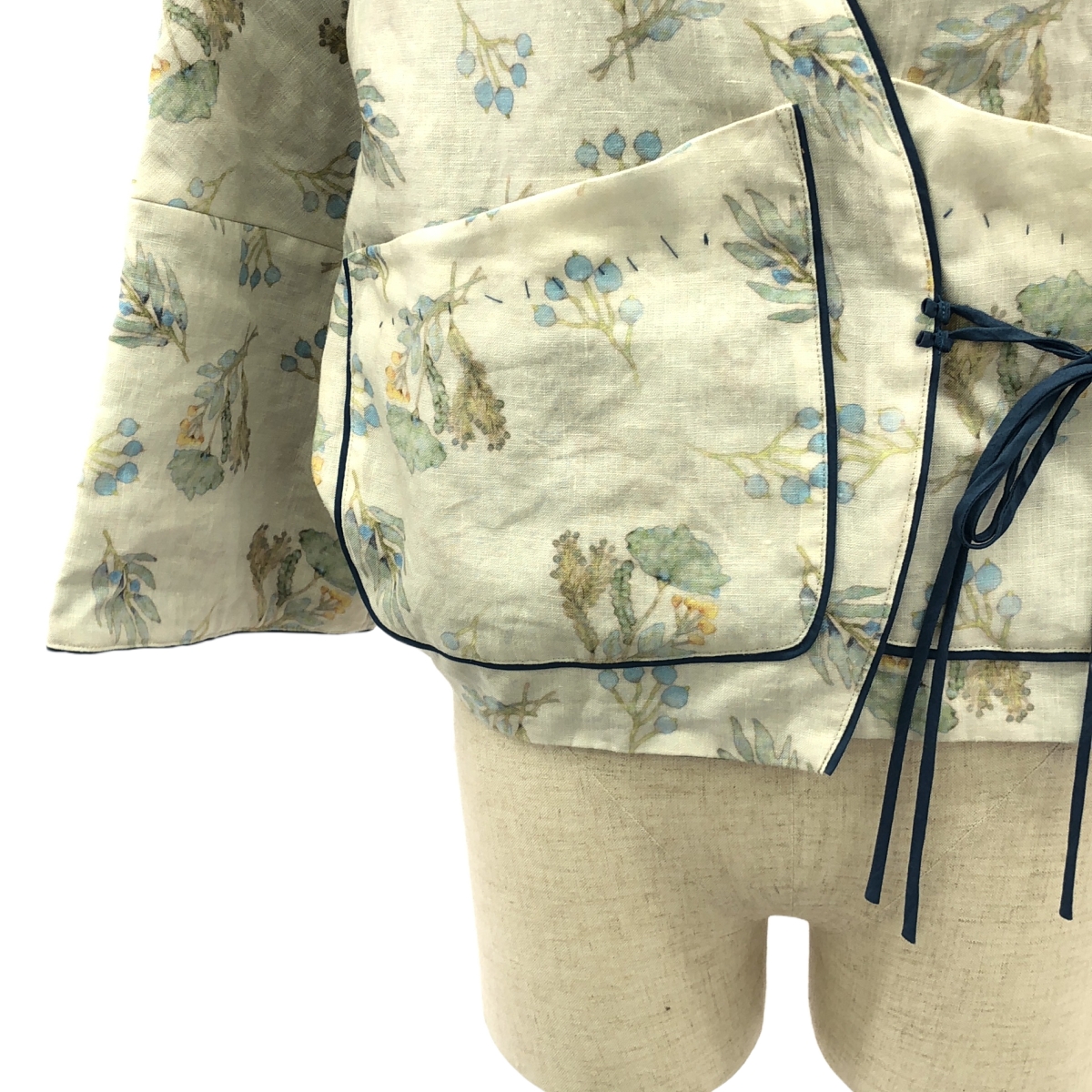 TOWAVASE / トワヴァーズ Frais jacket ローブ ジャケット