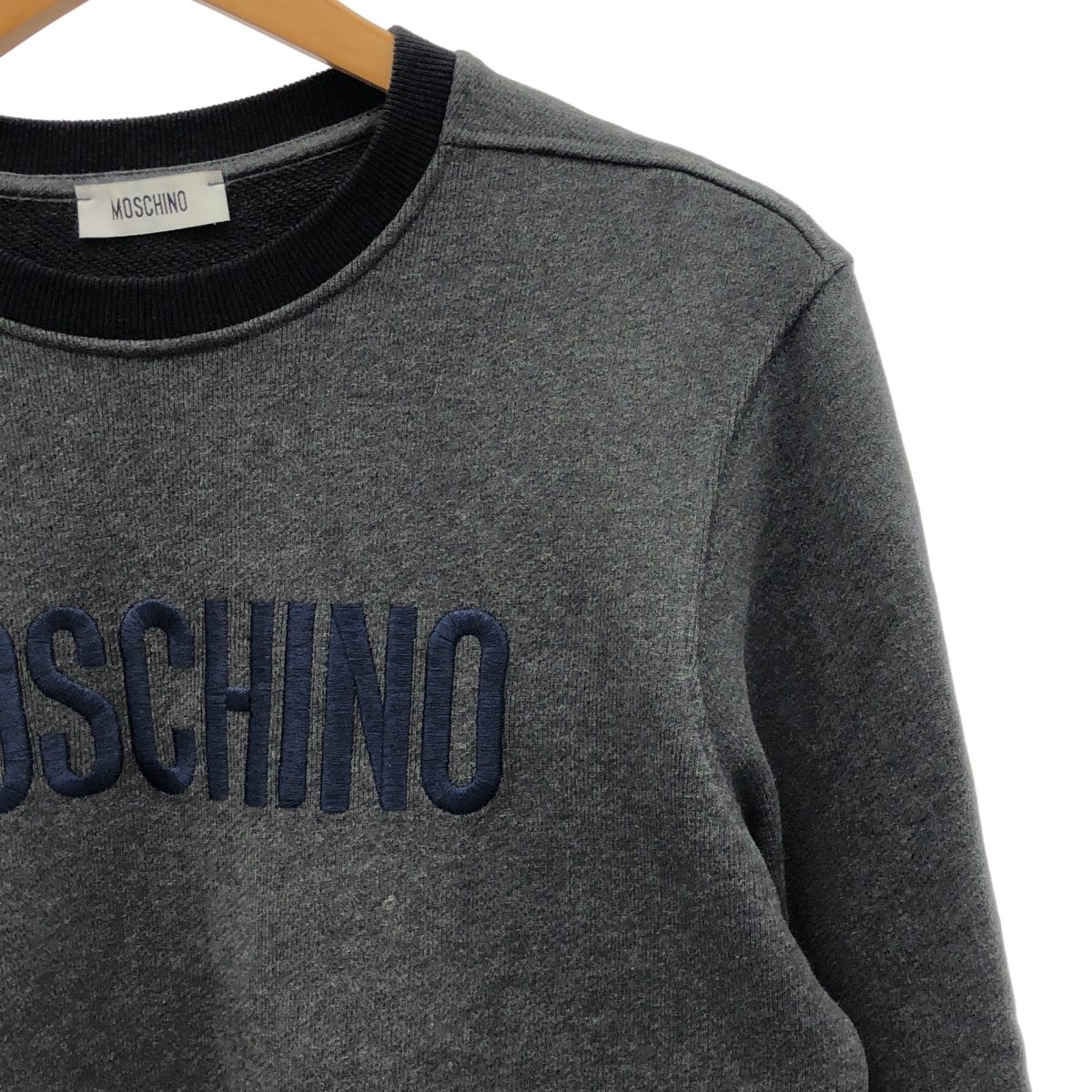 MOSCHINO / モスキーノ ロゴ刺しゅう スウェット