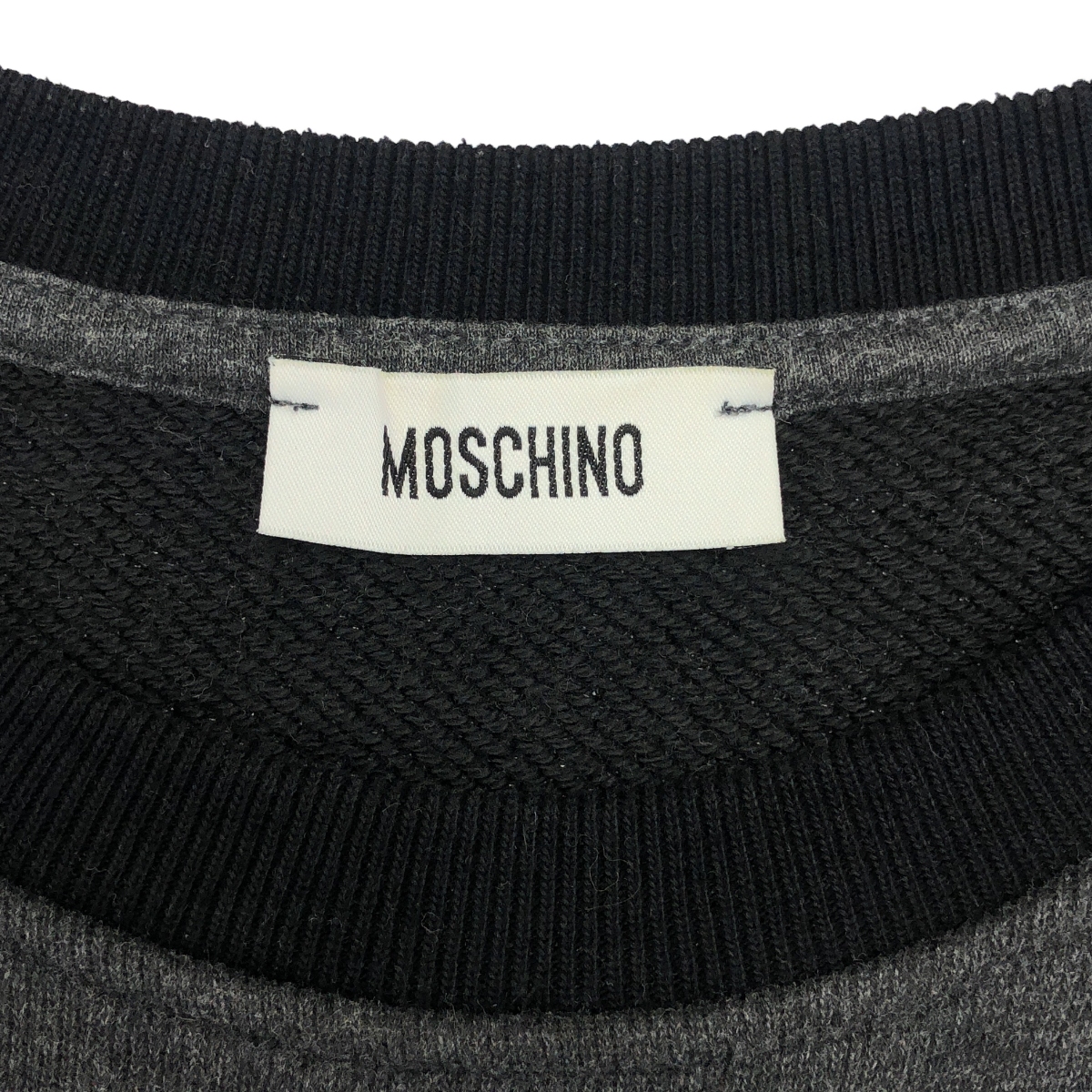 MOSCHINO / モスキーノ ロゴ刺しゅう スウェット