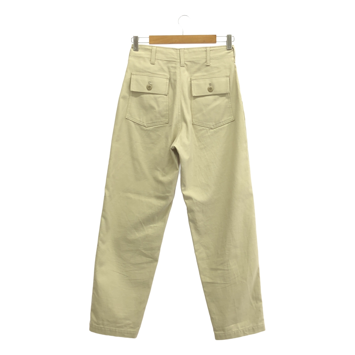 Shinzone / シンゾーン BAKER PANTS バックサテン コットン ベイカーパンツ