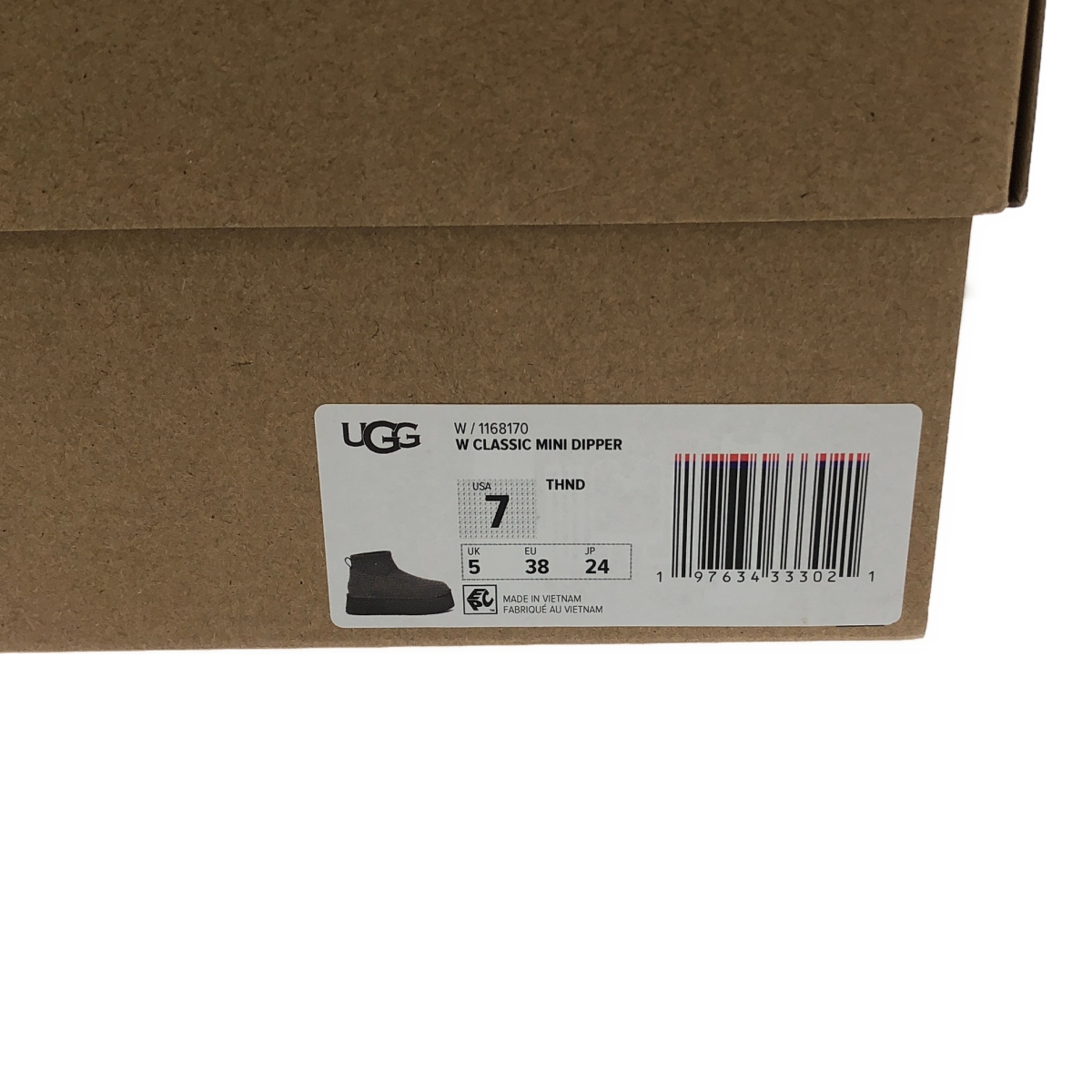 UGG / アグ W CLASSIC MINI DIPPER / 1168170 ムートン ブーツ