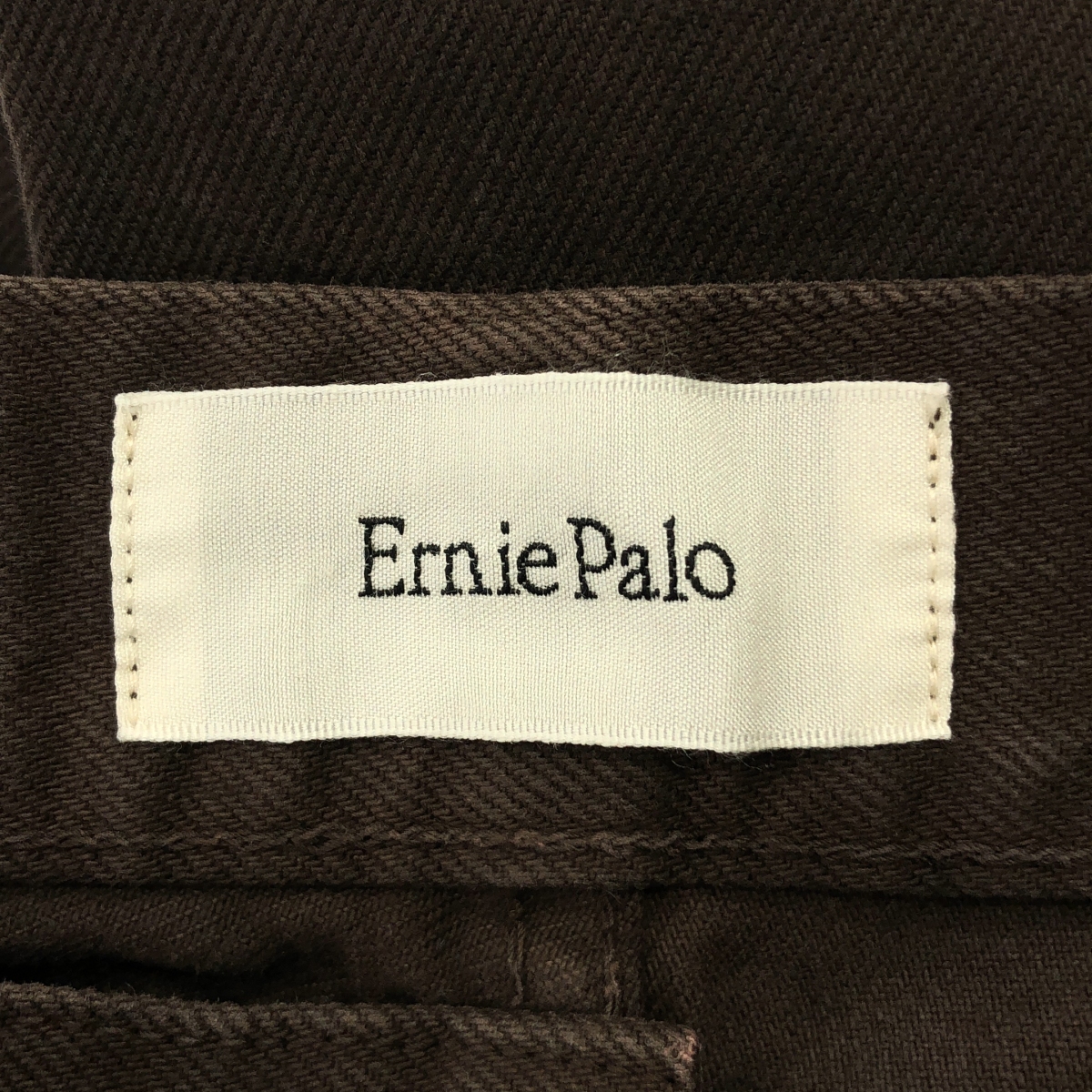 Ernie Palo / アーニーパロ テーパード デニムパンツ