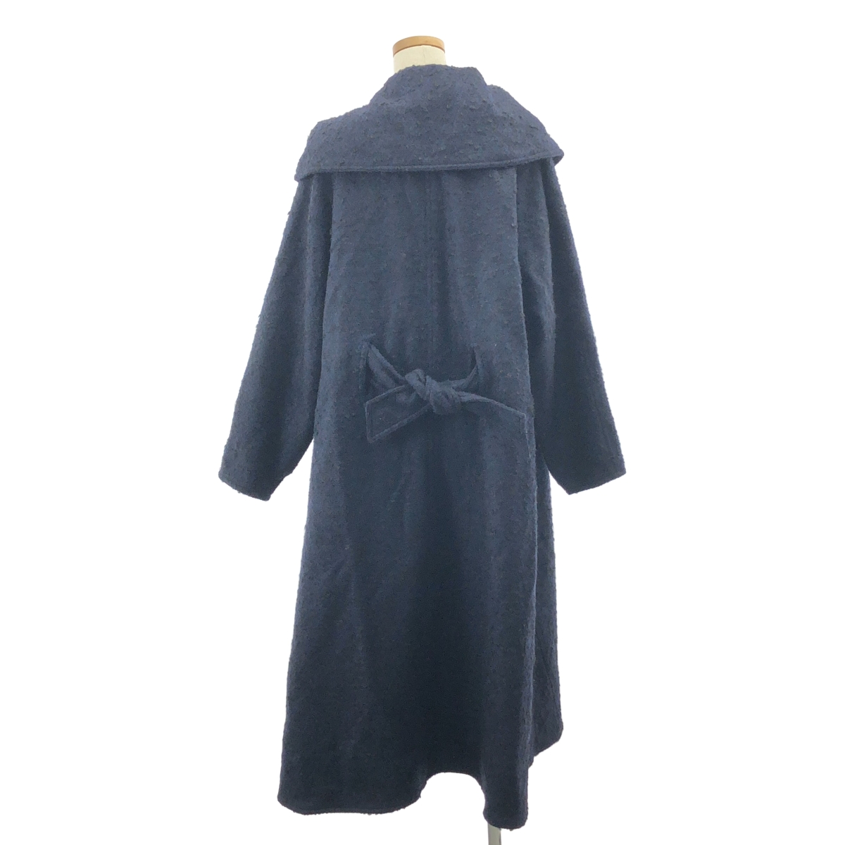 FENDI / フェンディ ROMA FENDI365 BY CONTIR / モヘア カシミヤ混 ケープ ロングコート