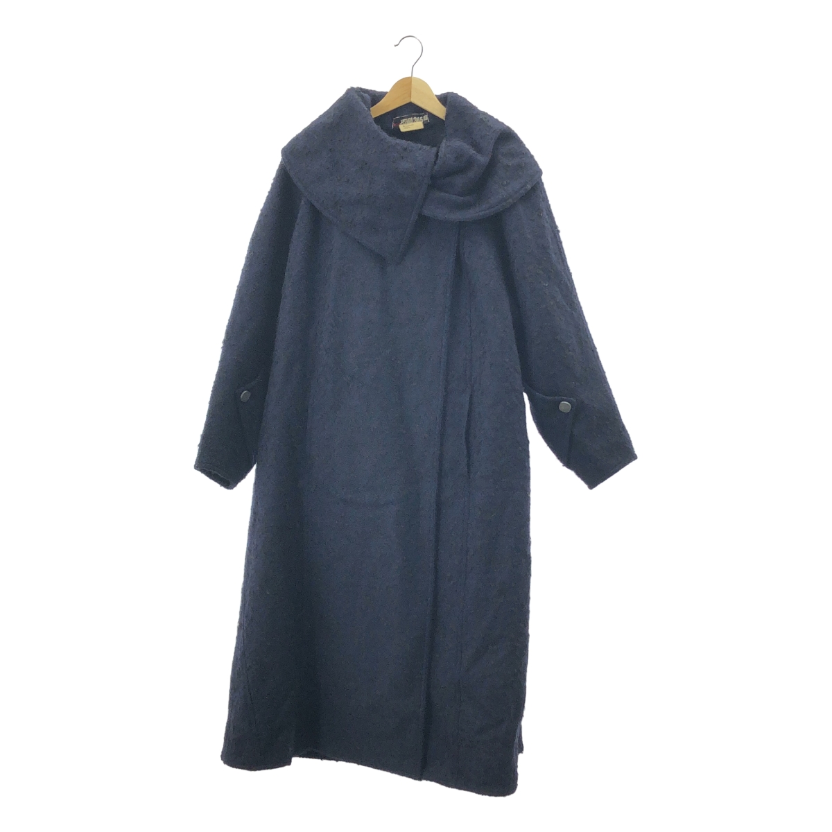 FENDI / フェンディ ROMA FENDI365 BY CONTIR / モヘア カシミヤ混 ケープ ロングコート