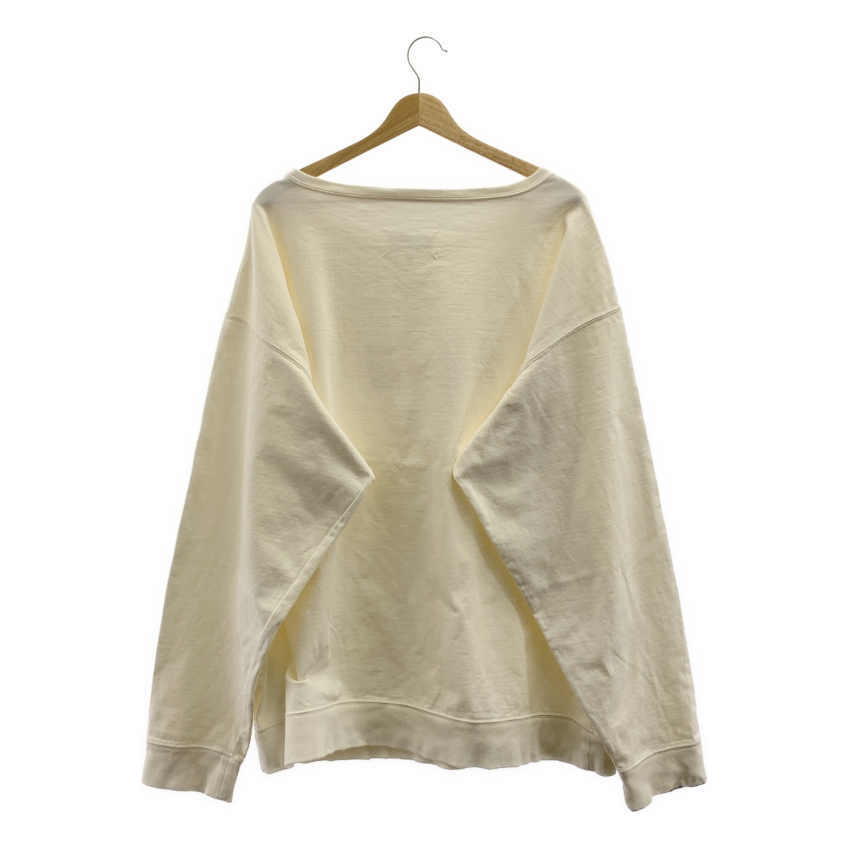 Maison Margiela / メゾンマルジェラ カレンダーロゴプリント オーバーサイズ クルーネックスウェット