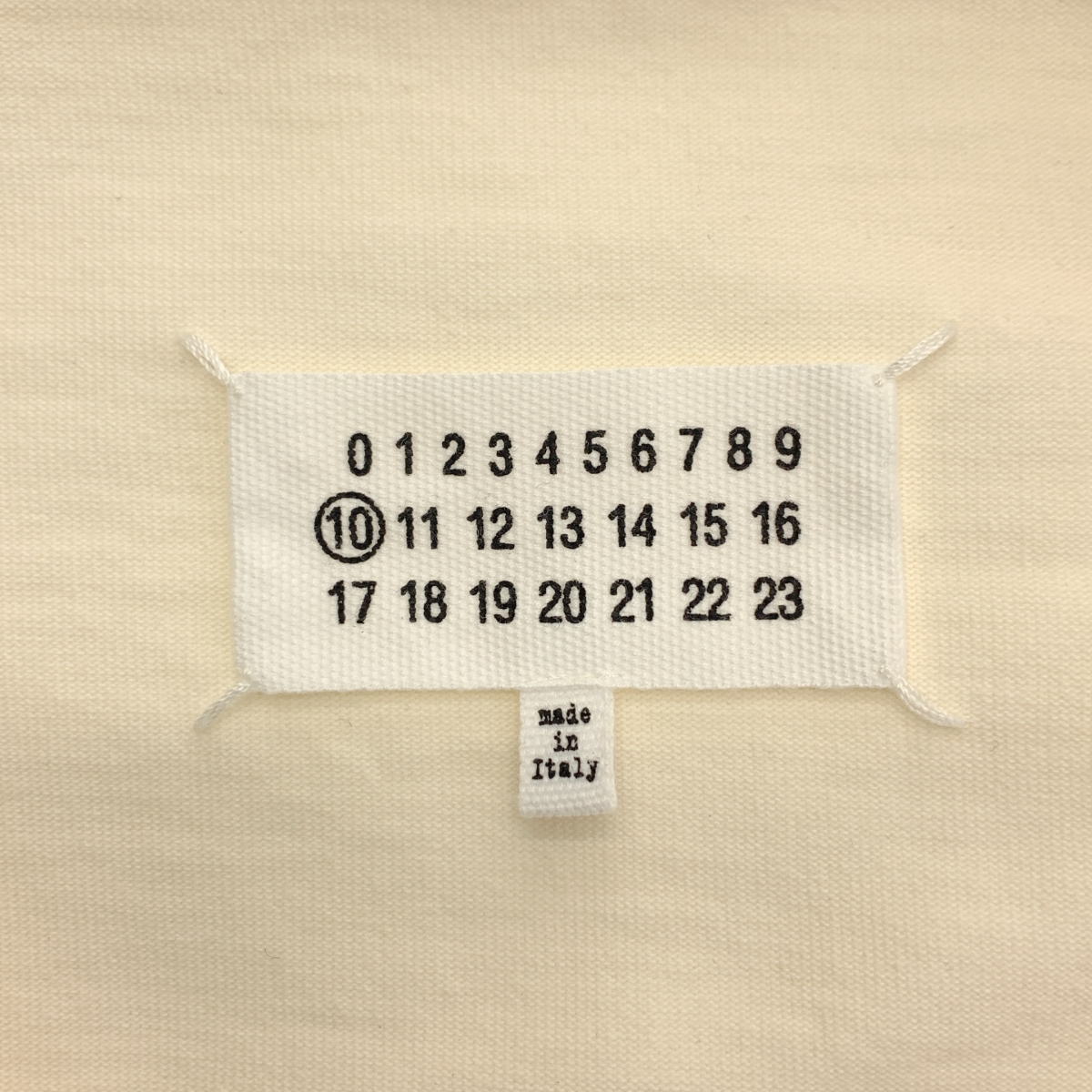 Maison Margiela / メゾンマルジェラ カレンダーロゴプリント オーバーサイズ クルーネックスウェット