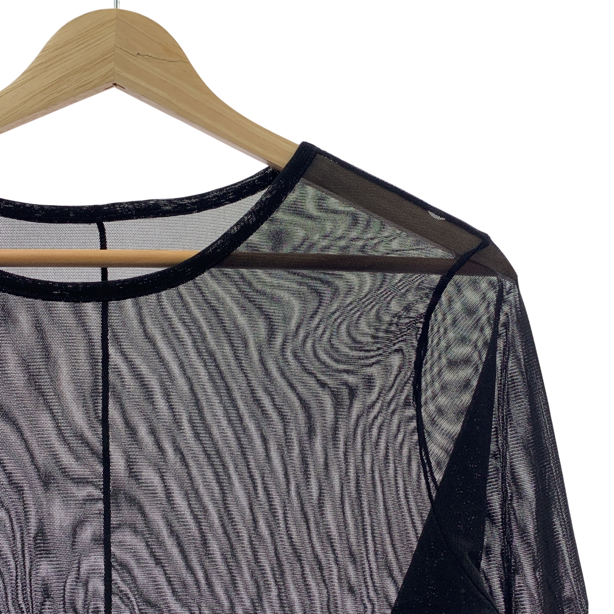 その他 ラッフルスリーブ チュール プルオーバー トップス