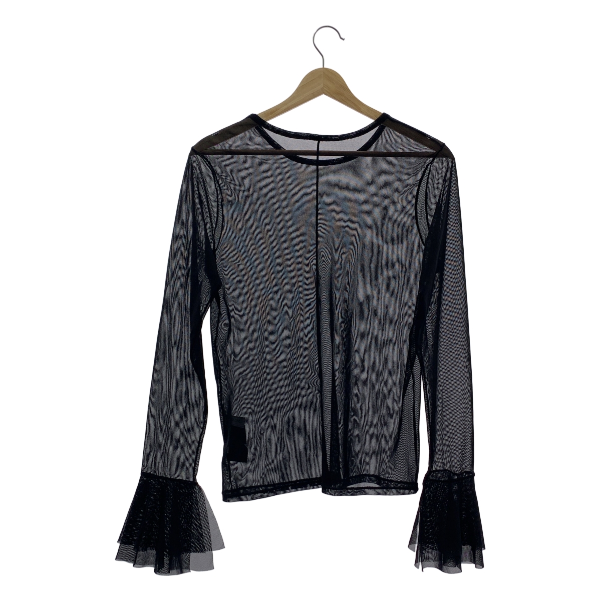 その他 ラッフルスリーブ チュール プルオーバー トップス