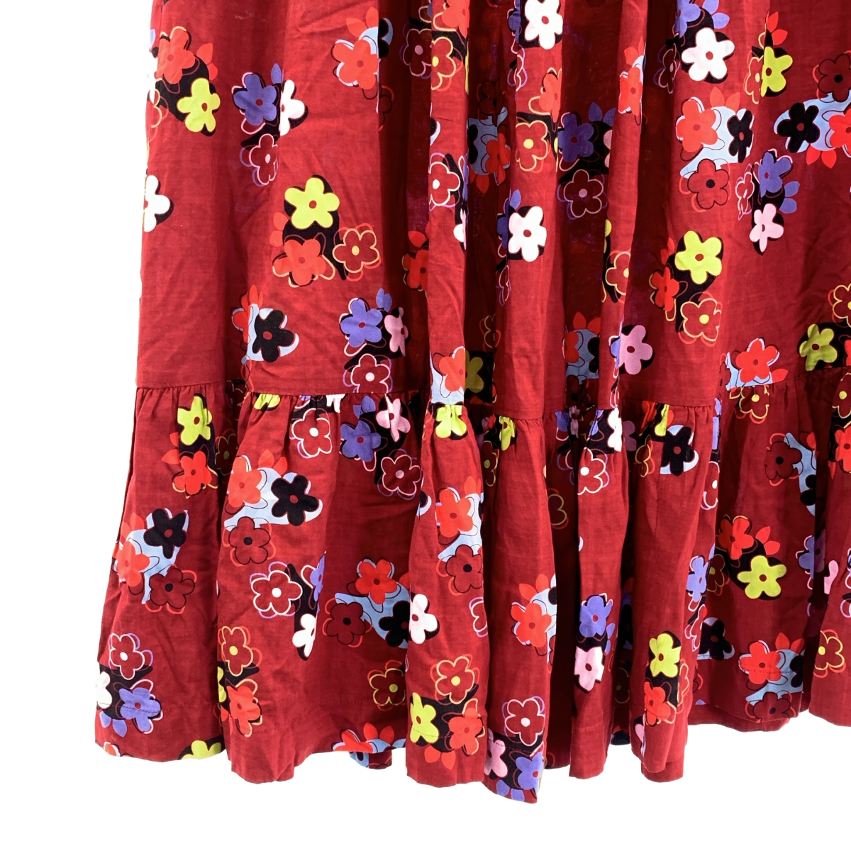 COMME des GARCONS GIRL / コムデギャルソンガール レーヨン フラワープリント イージースカート