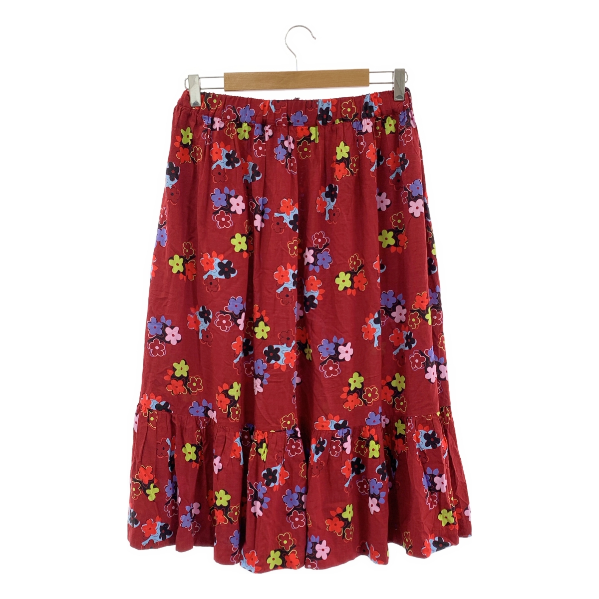 COMME des GARCONS GIRL / コムデギャルソンガール レーヨン フラワープリント イージースカート