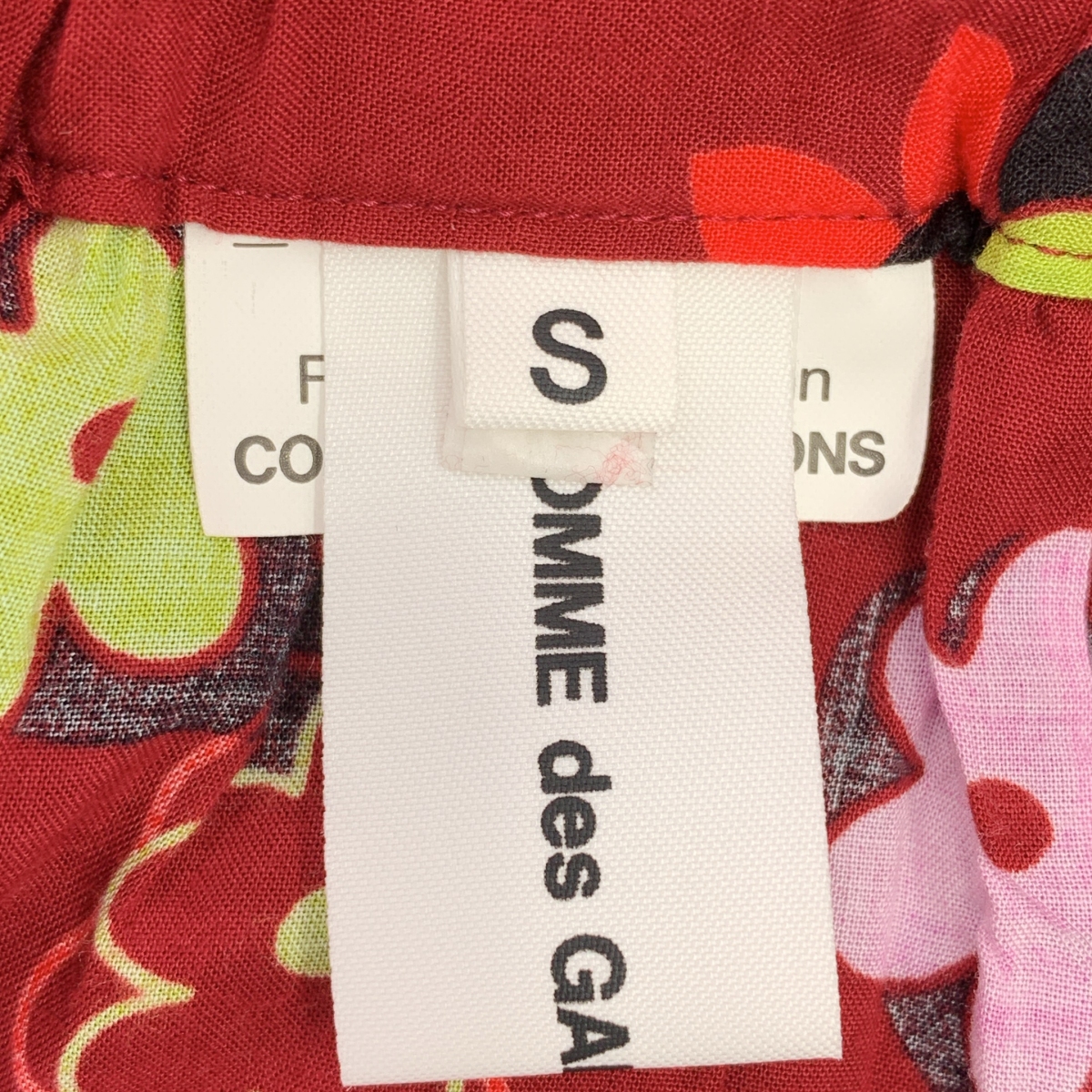 COMME des GARCONS GIRL / コムデギャルソンガール レーヨン フラワープリント イージースカート