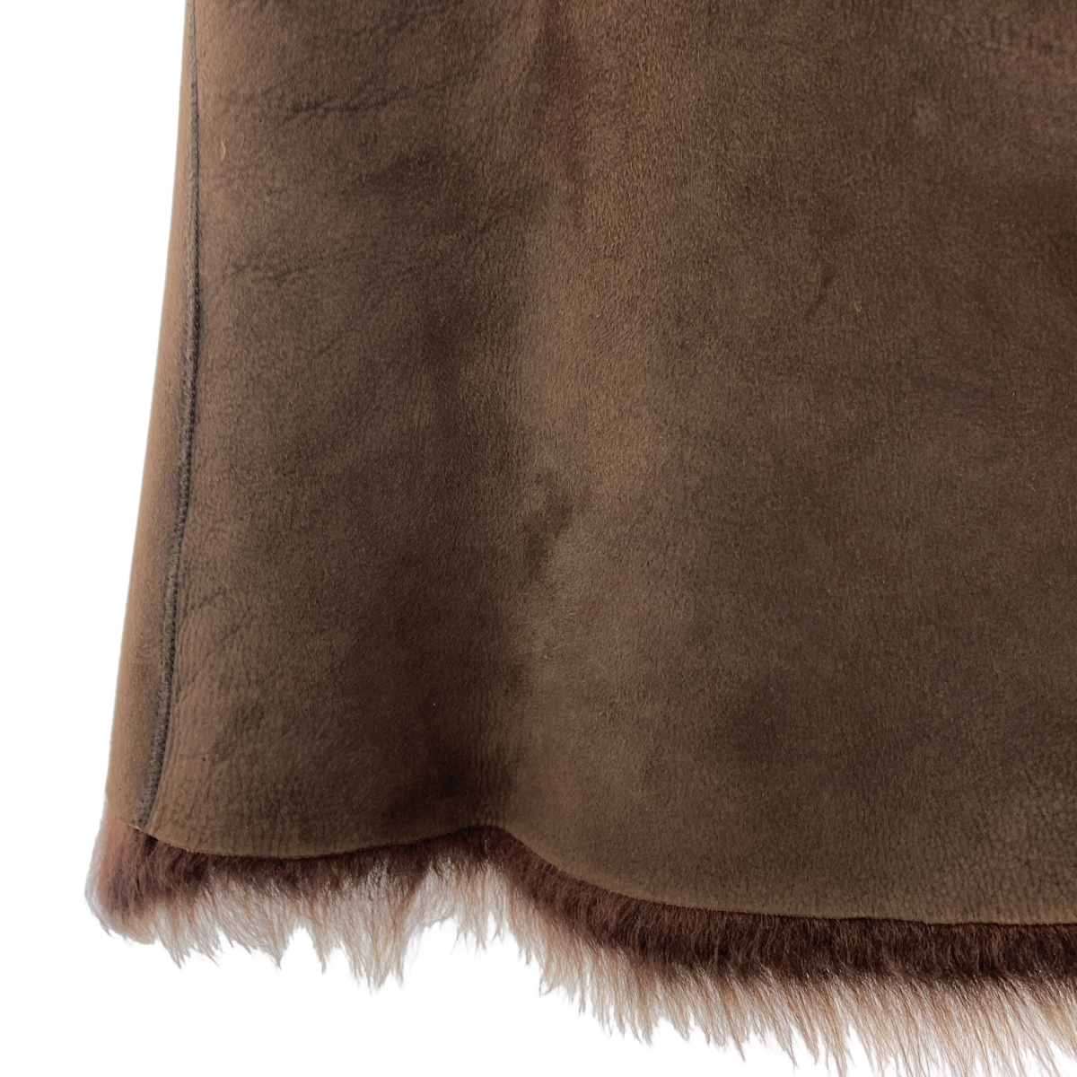 GUSHLOW＆COLE / ガシュロウアンドコール シープスキン ムートン フーデッド ファー ベスト