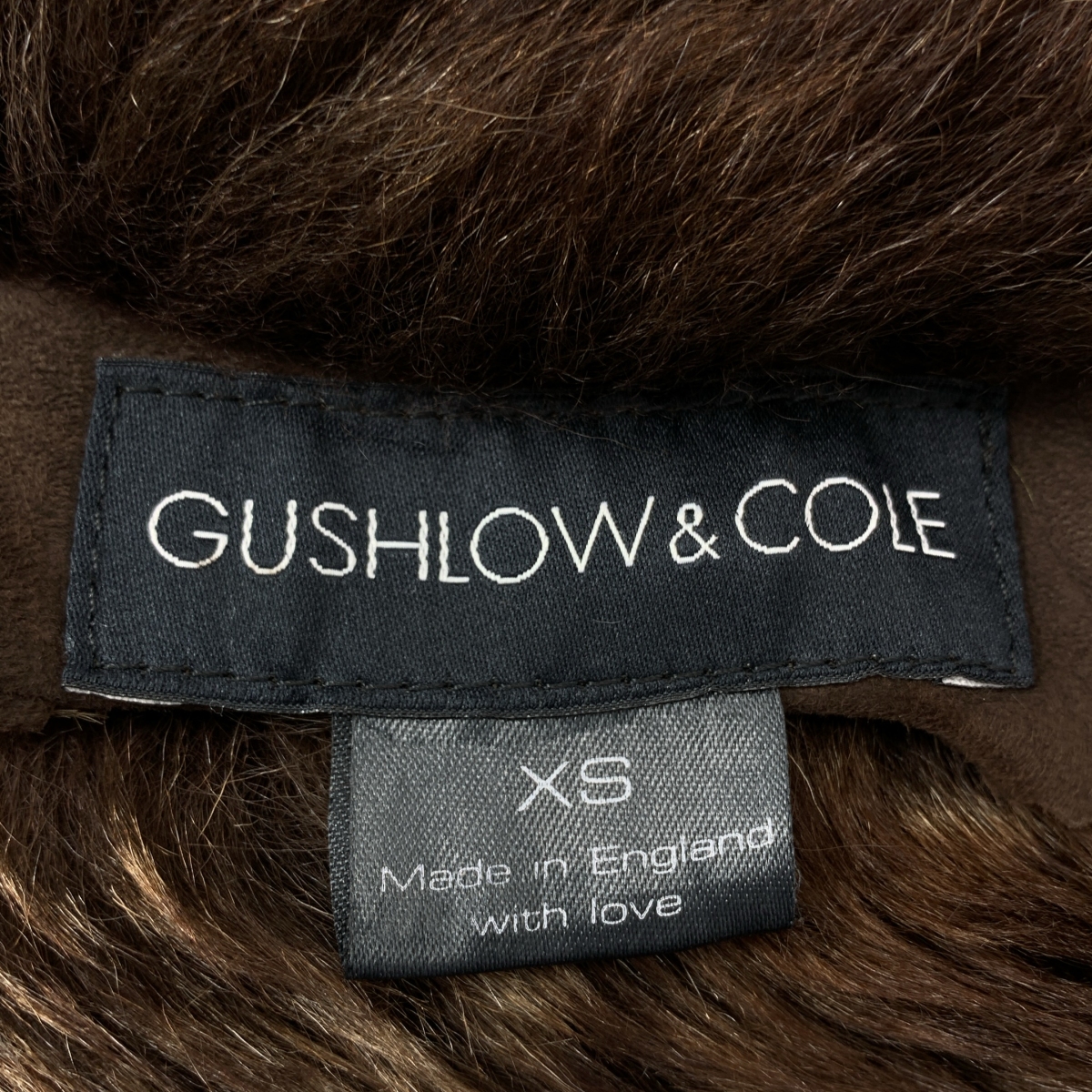 GUSHLOW＆COLE / ガシュロウアンドコール シープスキン ムートン フーデッド ファー ベスト