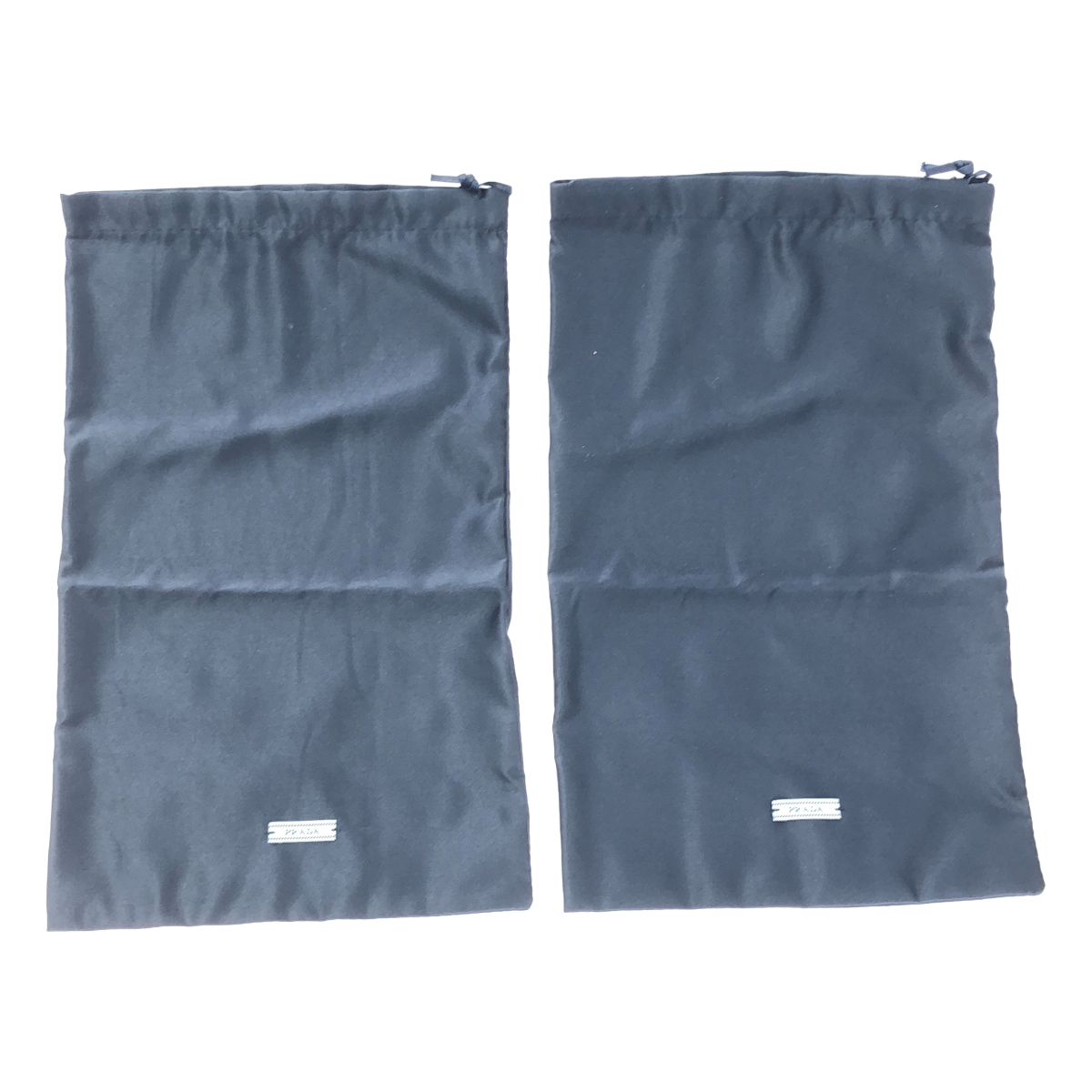 PRADA / プラダ トライアングルロゴ チョコレート ブラッシュド レザーローファー