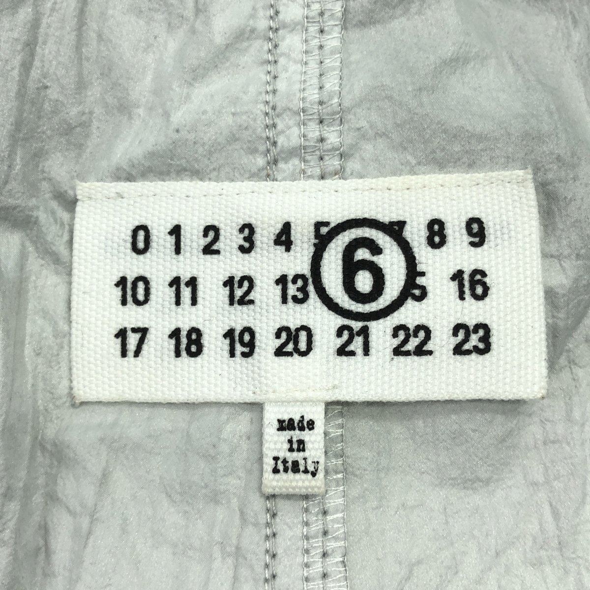 MM6 Maison Margiela / エムエムシックスメゾンマルジェラ Tyvek Trousers タイベックス メタリック カーゴパンツ