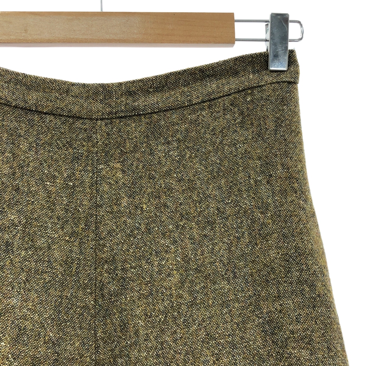 MADISON BLUE / マディソンブルー WOOLLINEN MI-MOLLET ウールリネン ミモレ フレアスカート